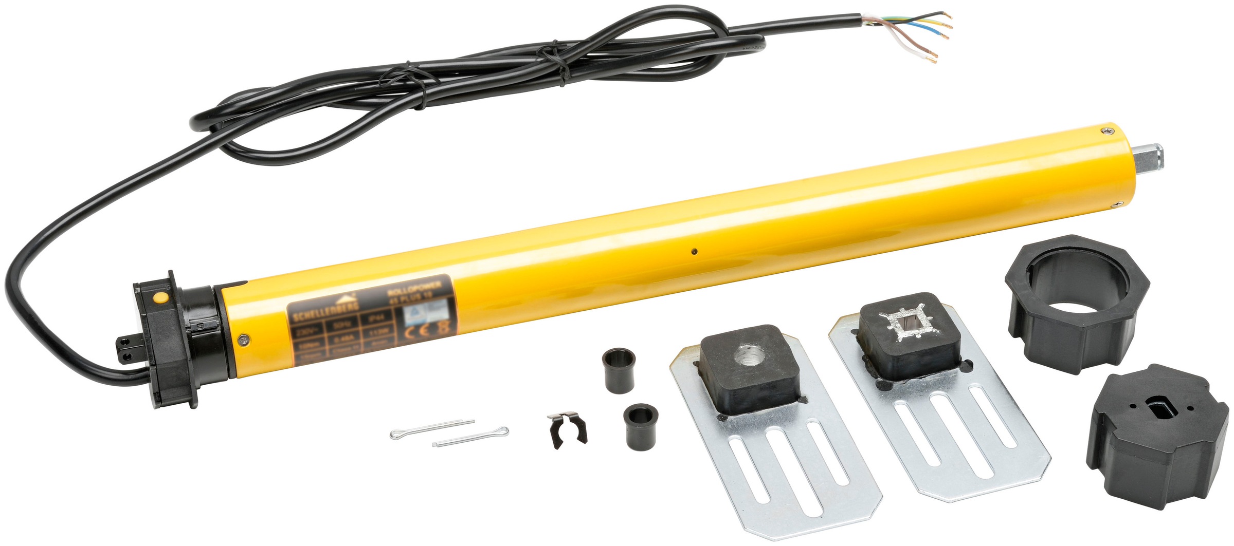 SCHELLENBERG Rollladenmotor »Plus, Rohrmotor mit elektronischer Endlageneinstellung«, geeignet für 60 mm Rollladenwelle, Maxi, 20 Nm, Zugkraft 34 kg