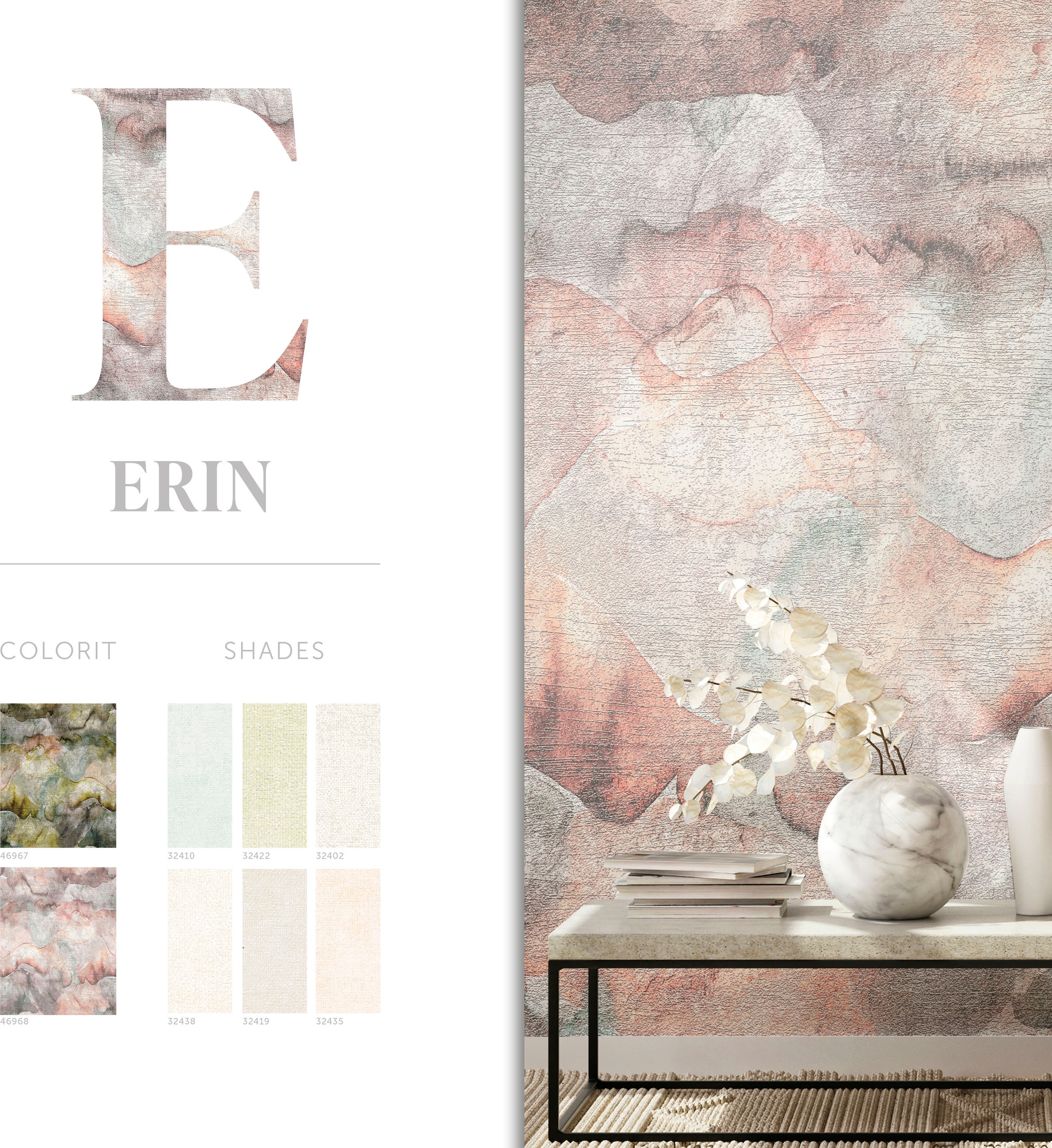 Marburg Fototapete »Erin«, matt, moderne Tapete für Wohnzimmer Schlafzimmer Küche