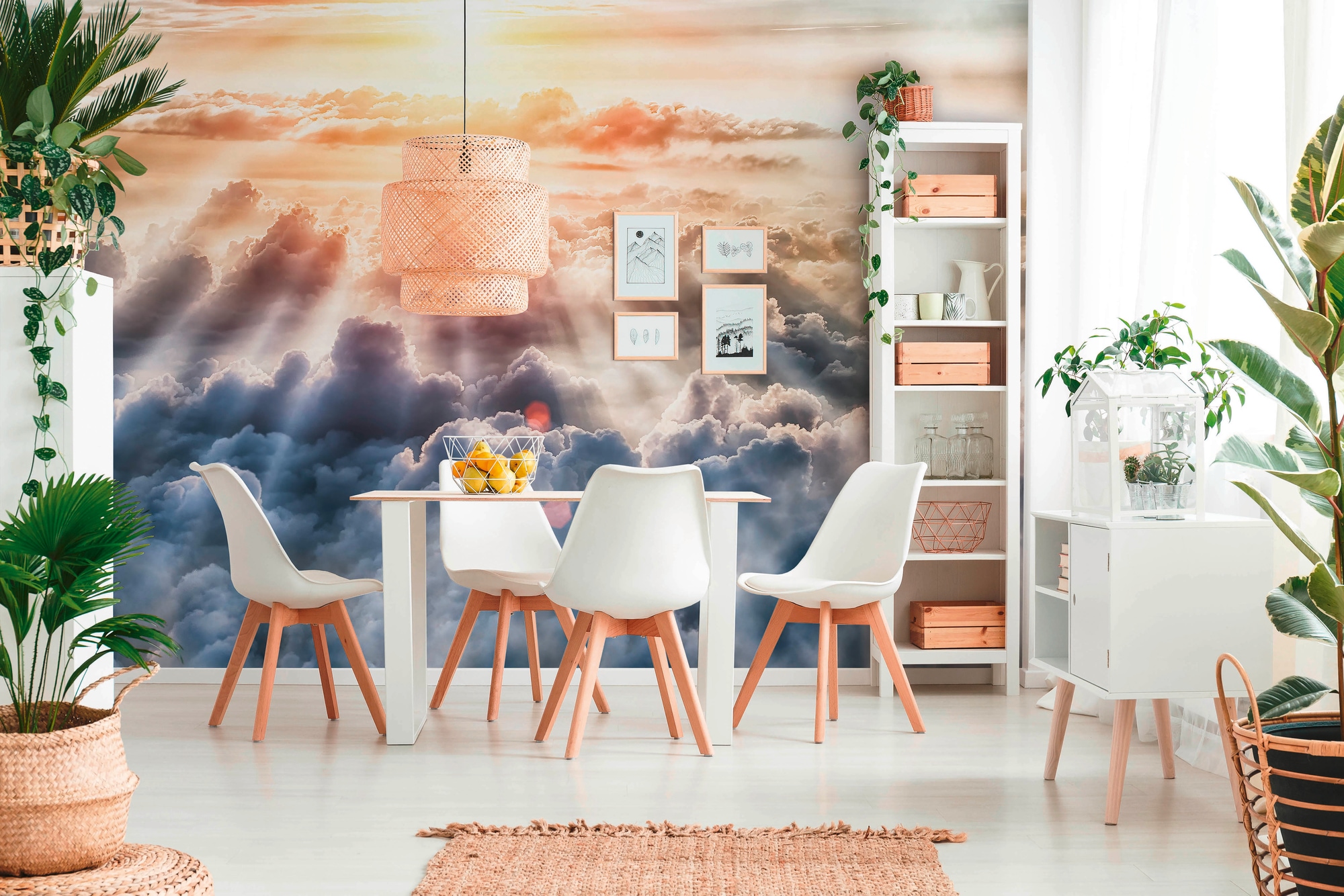 A.S. Création Vliestapete »Fototapete Sonnenaufgang über Wolken Himmel« mat günstig online kaufen