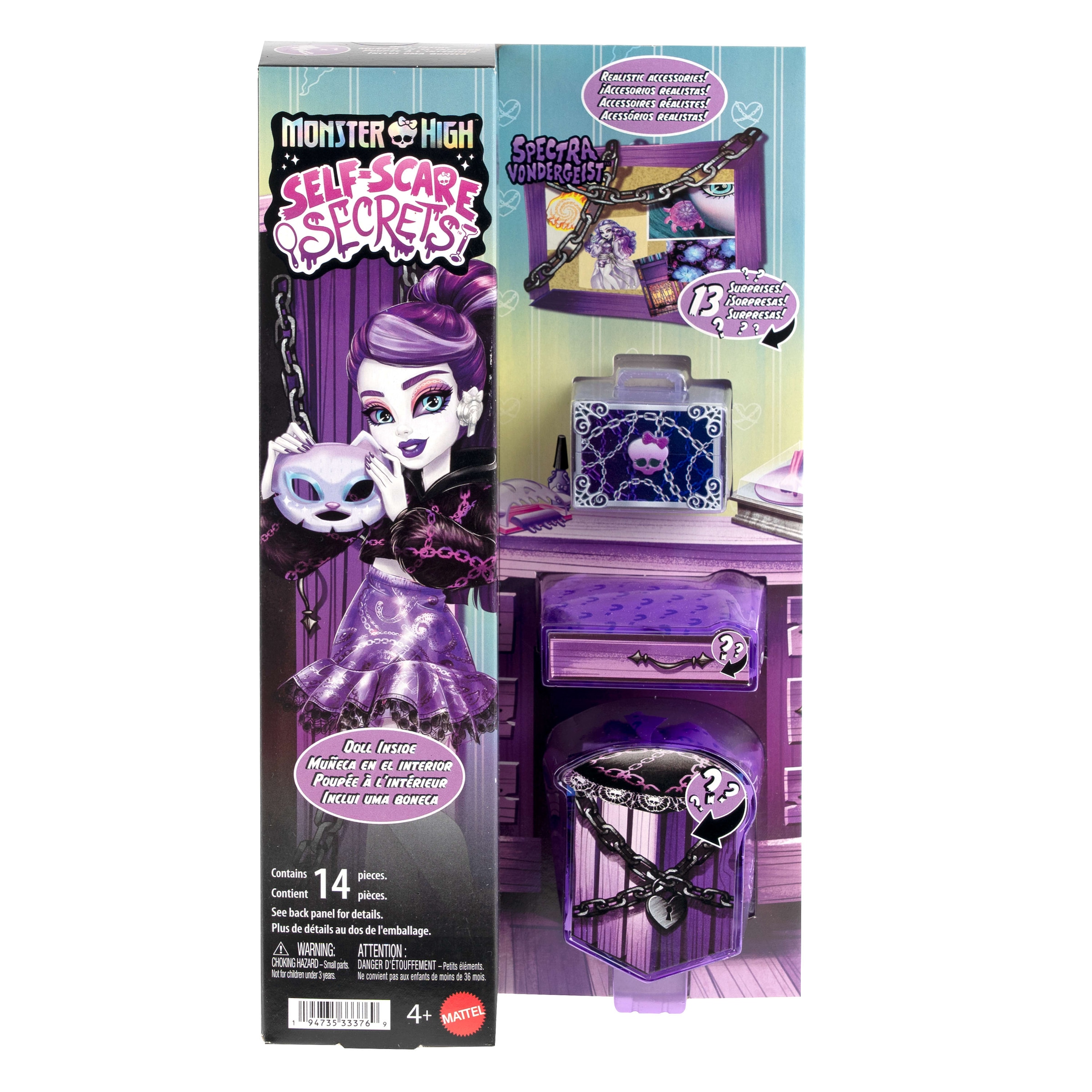 MonsterHigh™ Anziehpuppe »Monster High Self-Scare Secrets Spectra«
