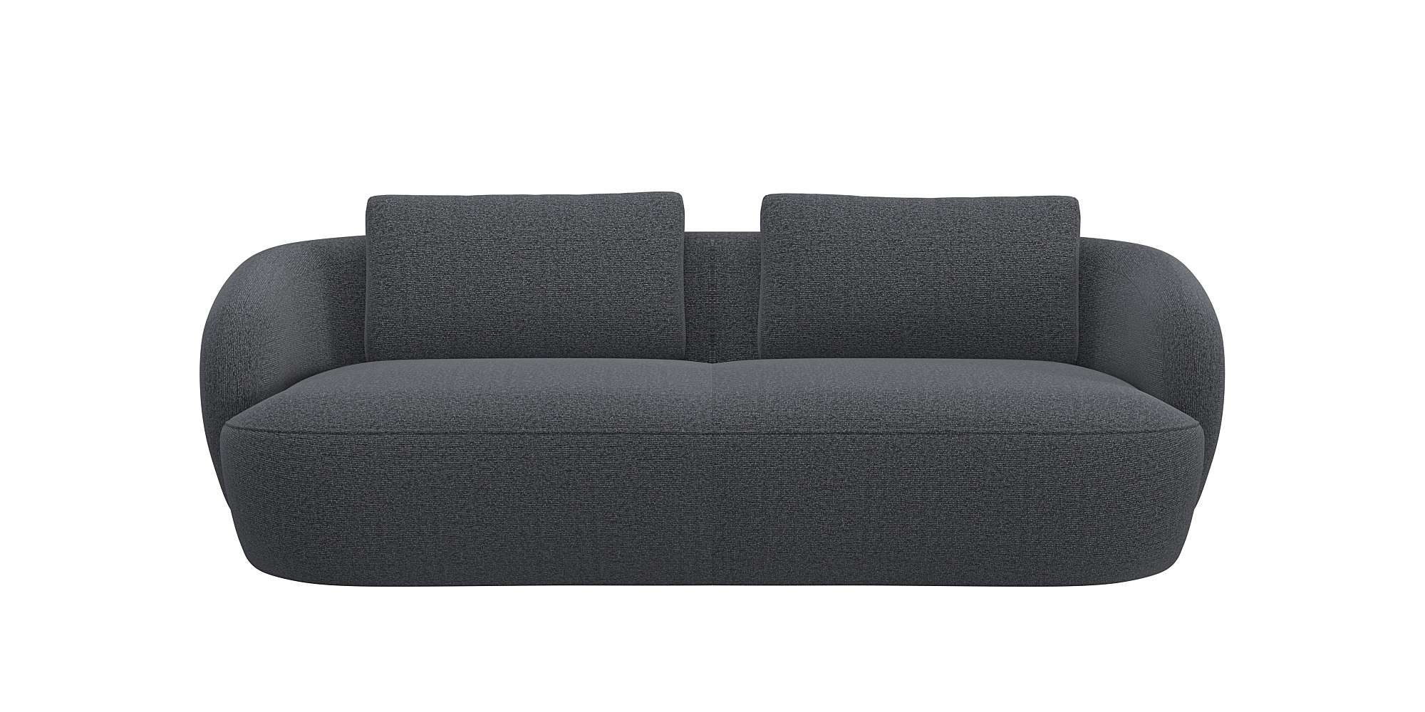 FLEXLUX 3-Sitzer »Torino, rund und bequem, Couch, Dreisitzer«, Modernes, or günstig online kaufen