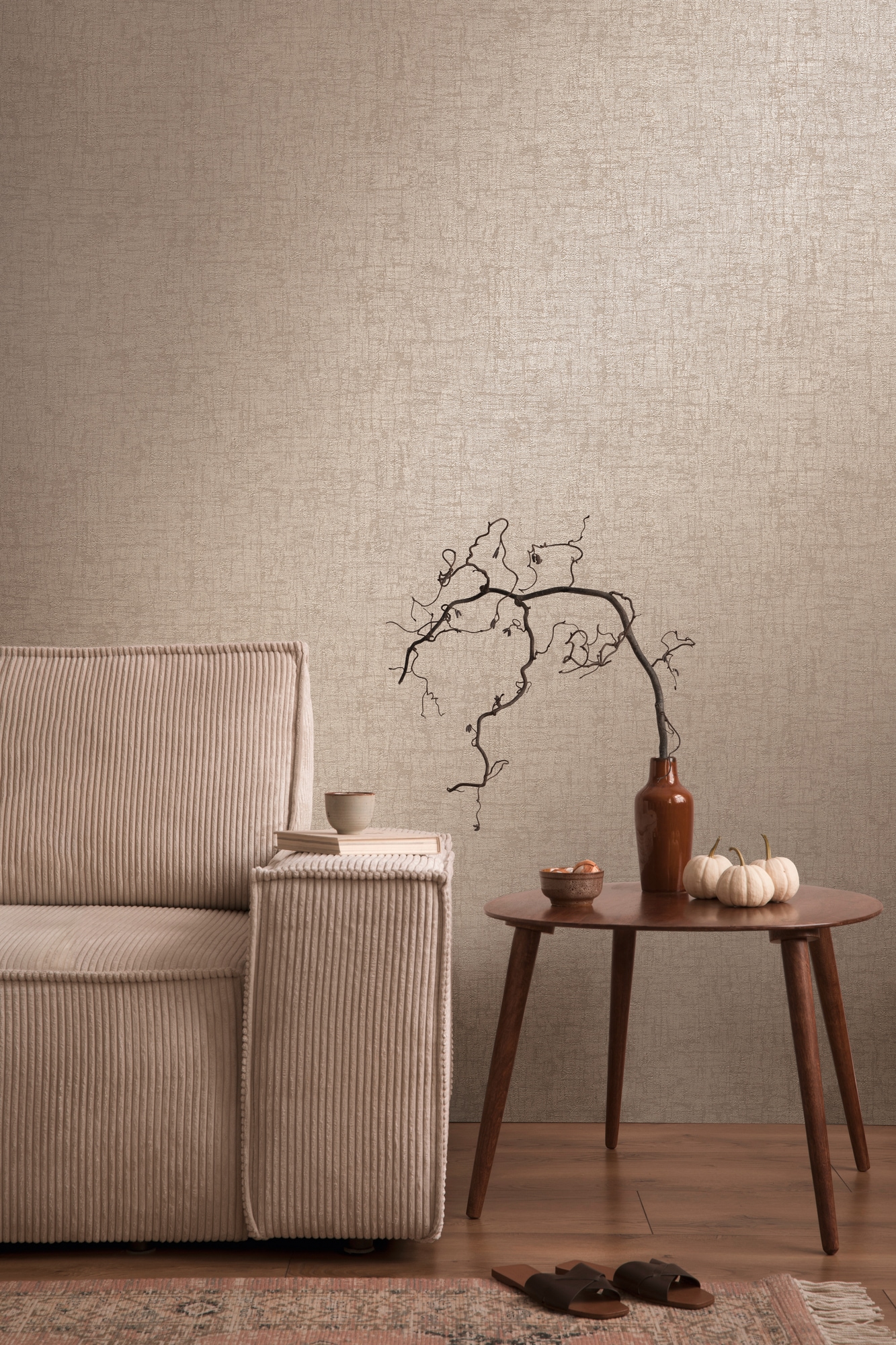 living walls Vliestapete »Smart Surfaces Stein-Optik Tapete Mustertapete Steinwand Steinoptik«, leicht glänzend, Vliestapete Steintapete für Schlafzimmer Küche Wohnzimmer Stein-Optik