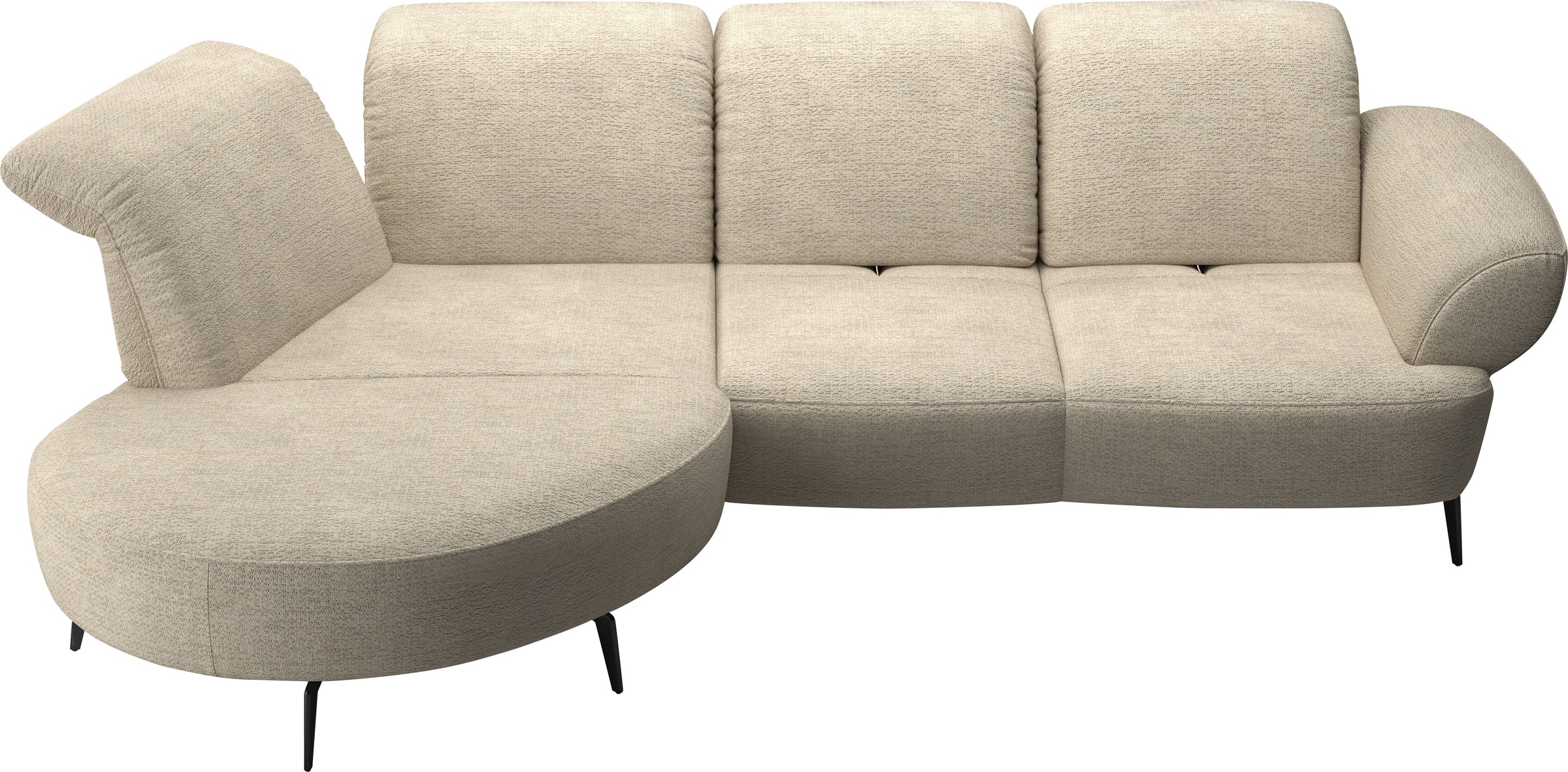 sit&more Ecksofa »Dance, L-Form, inkl. Sitztiefenverstellung« inkl. Click&S günstig online kaufen