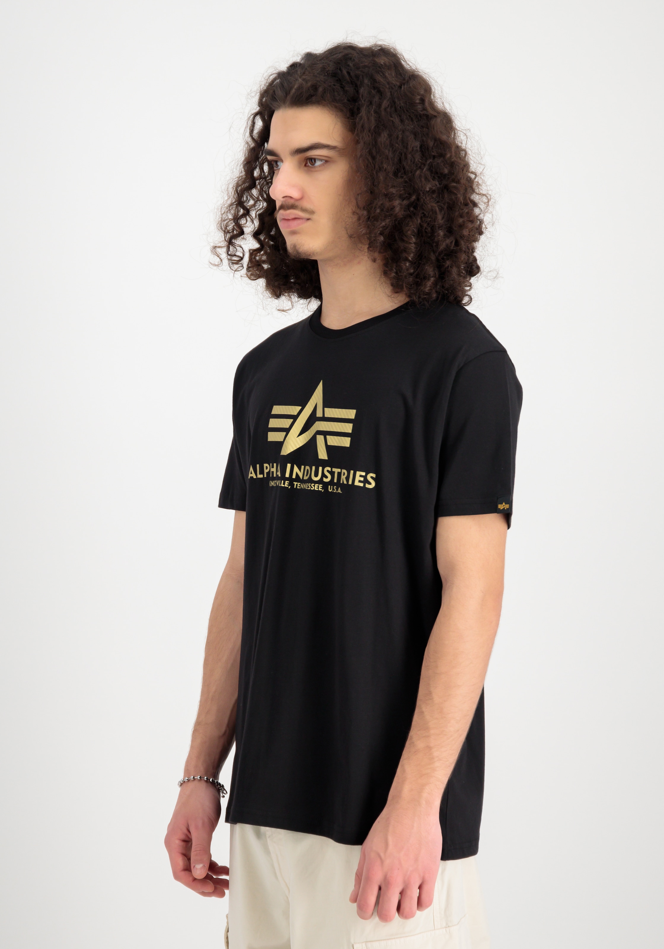 Alpha Industries Rundhalsshirt »Basic T Carbon«