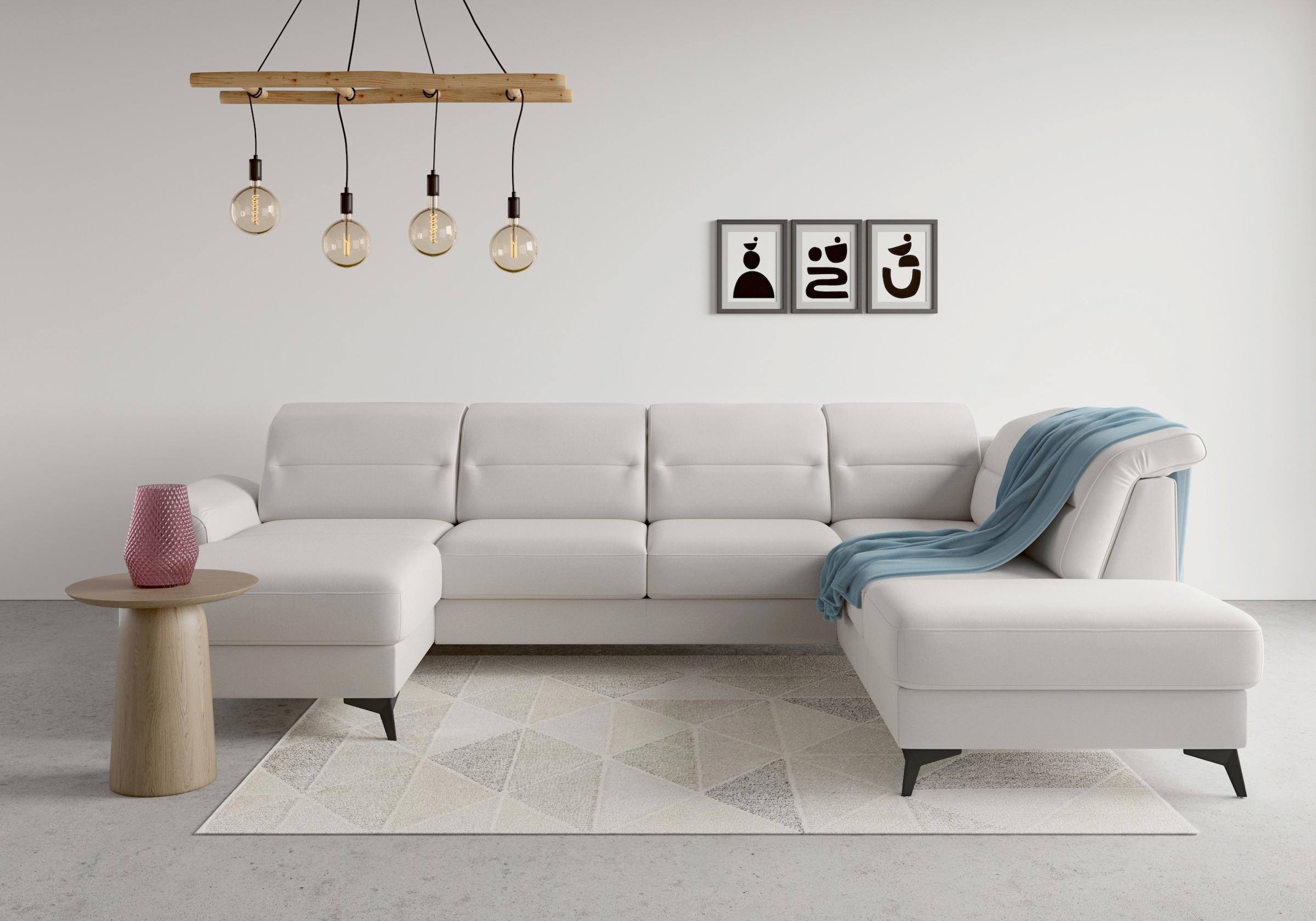 sit&more Wohnlandschaft "Sinatra U-Form" optional mit Kopfteilverstellung u günstig online kaufen