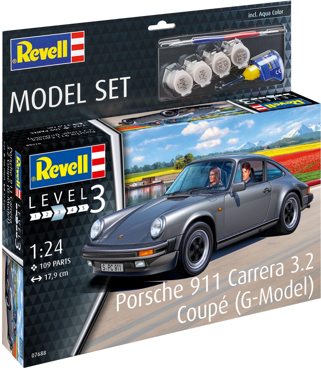 Revell® Modellbausatz »Porsche 911 Carrera Coupé«, 1:24, Made in Europe