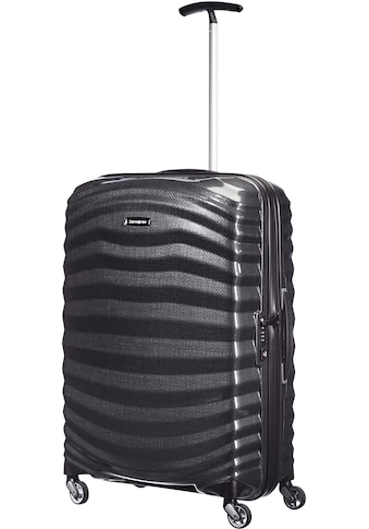 Hartschalen-Trolley »Lite-Shock Black, 75 cm«, 4 Rollen, Reisekoffer Trolley...