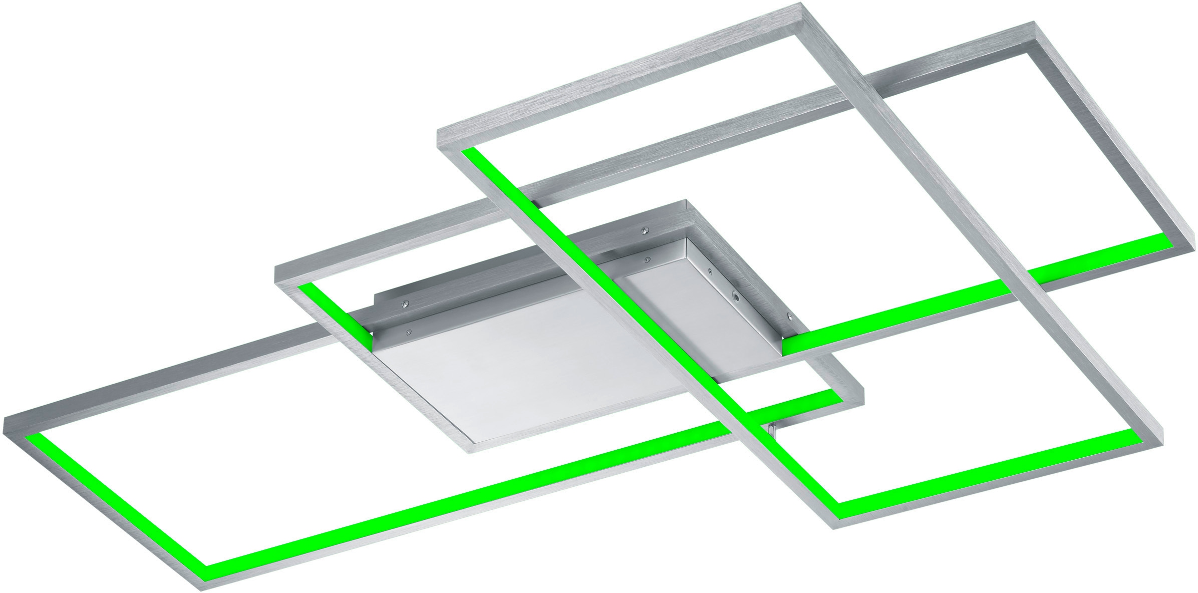 TRIO Leuchten LED Deckenleuchte »Thiago«, 1 flammig, Leuchtmittel LED-Modul | LED fest integriert, WiZ Smarthome Deckenleuchte App Steuerung