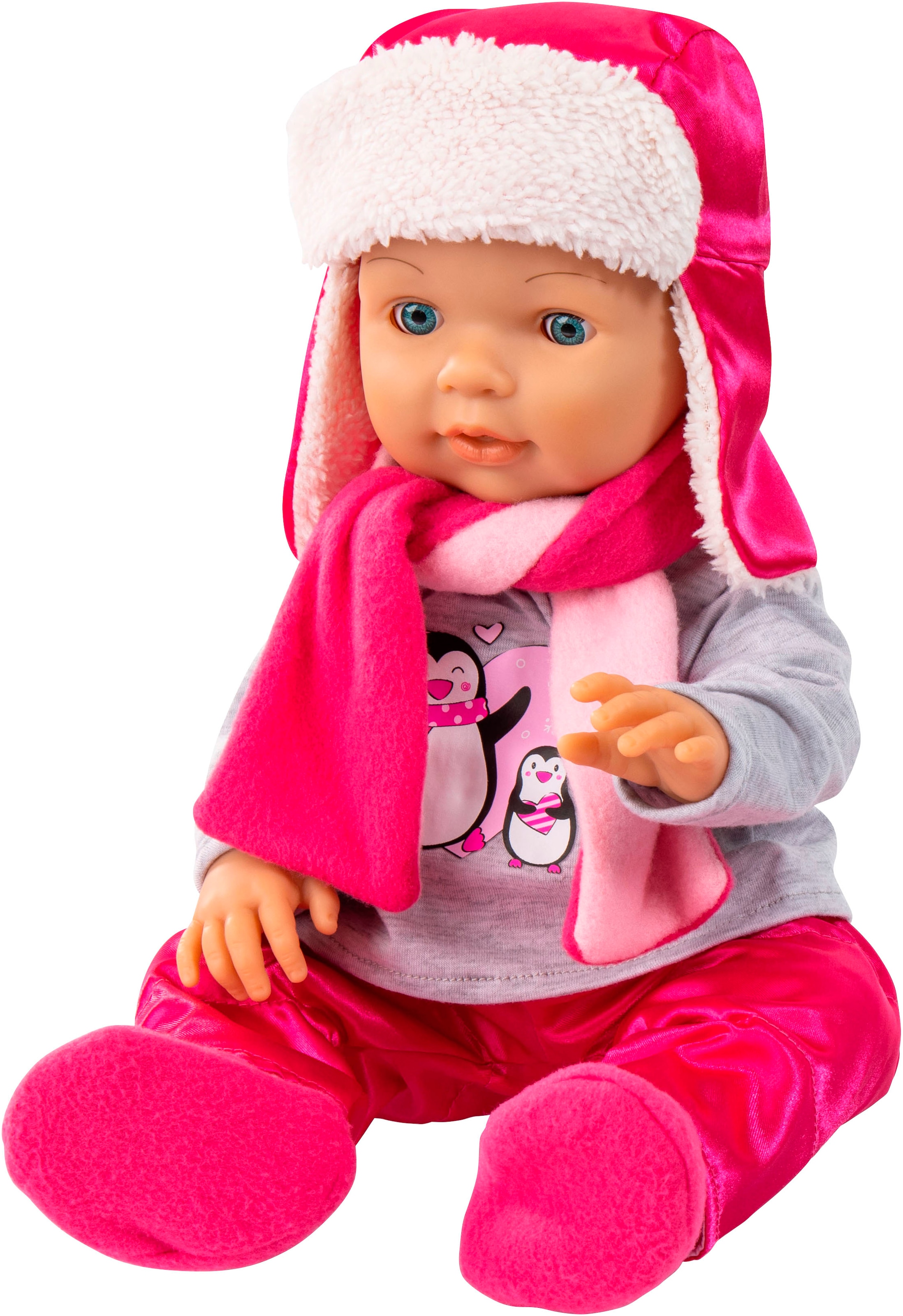 Bayer Puppenkleidung »Winterjacke 42-46 cm«, (Set, 6 tlg.)
