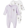 Name It Schlafoverall »NBFNIGHTSUIT 2P ZIP ORCHID FAIRY«, (Packung, 2 tlg.)