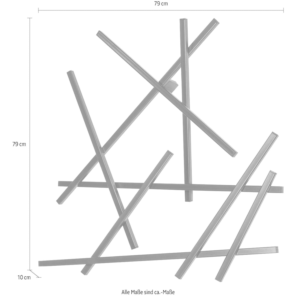 Spinder Design Garderobenhalter »MATCHES«, (1 St.), Breite 79 cm, Höhe 79 cm