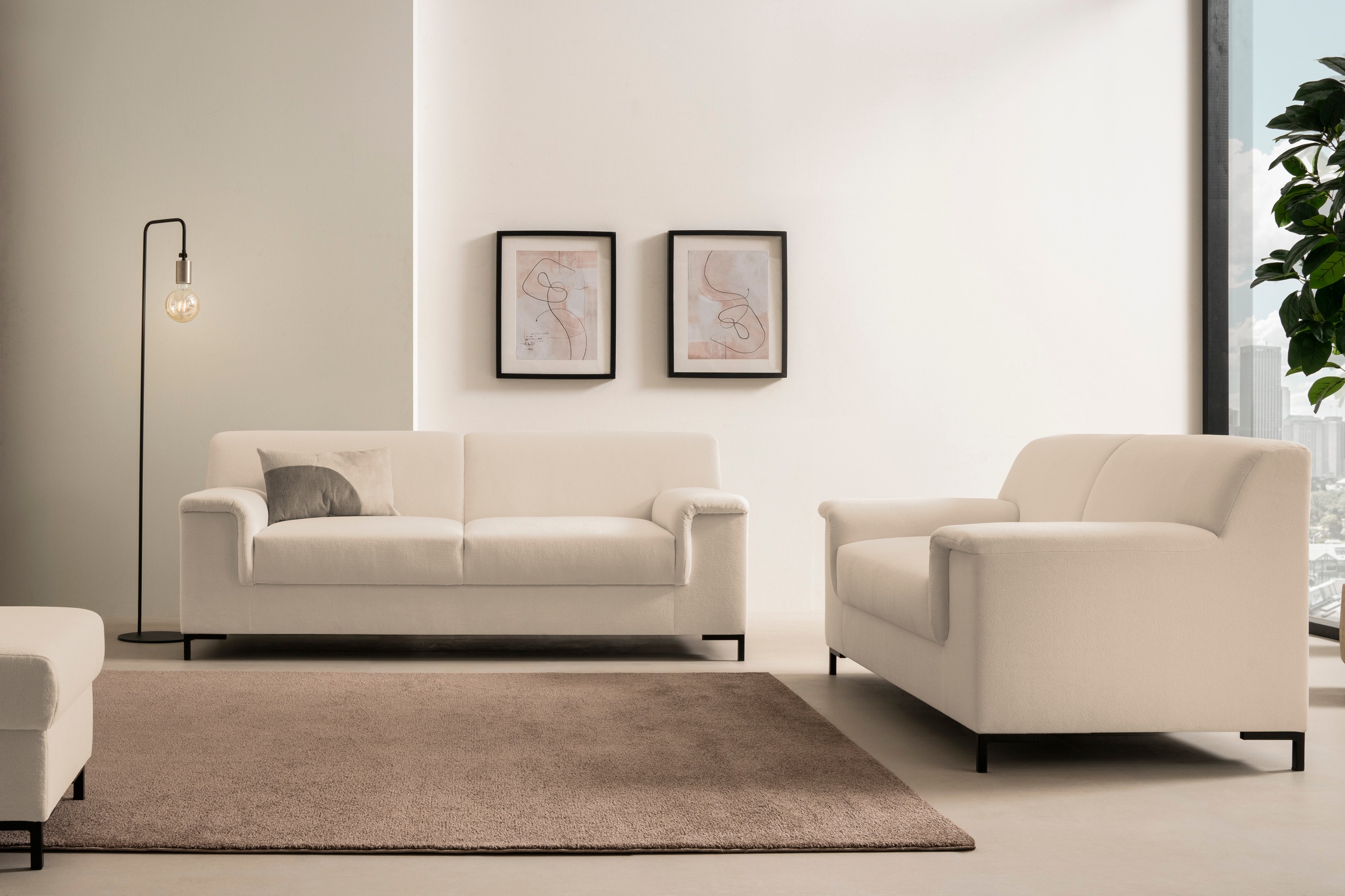 Home affaire Polstergarnitur »Jamie 2, auch in Cord, Set: bestehend aus 1,5 günstig online kaufen