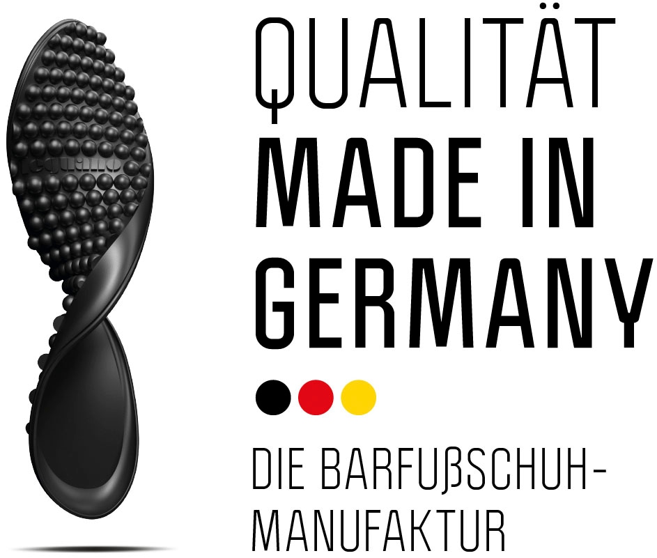 Leguano Barfußschuh »SCIO«, Slipper, Freizeitschuh, Bequemschuh mit seitlichem Logo-Emblem