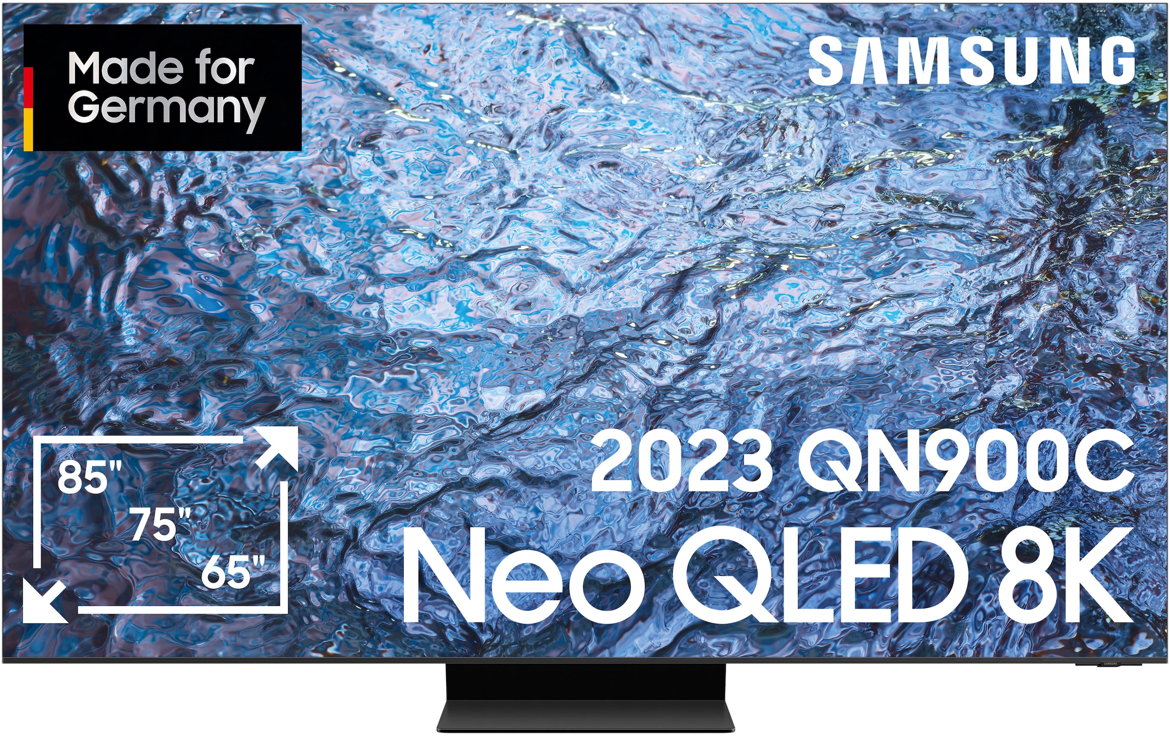 Samsung LED-Fernseher »GQ65QN900CT«, 8K, Smart-TV, Neo Quantum HDR 8K Pro, Neural Quantum Prozessor 8K, Infinity Screen