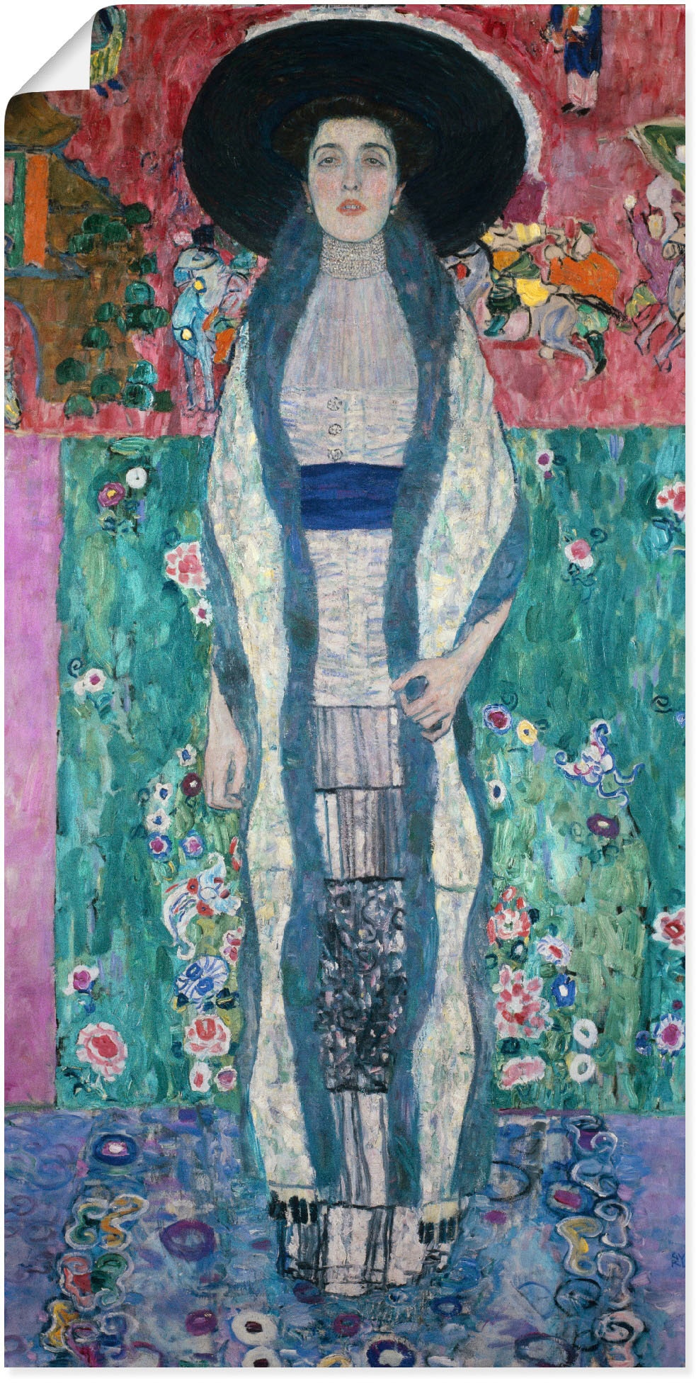 Artland Wandbild »Bildnis Adele Bloch-Bauer II. 1912«, Frau, (1 St.), als Alubild,... kaufen