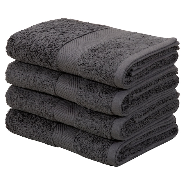 Home affaire Handtücher »Eva«, (4 St.), Premium-Qualität 550g/m²,  flauschig, Handtuchset aus 100 % Baumwolle bequem und schnell bestellen