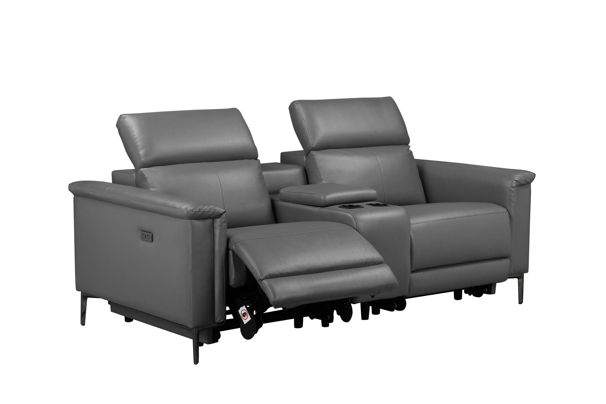 Places of Style 2-Sitzer »Lund, 2er-Kinosofa, TV-Sessel, Multimedia-Sofa, USB-A,«, m. elektrischer o. manueller Relaxfunktion, Getränkehalter u. Staufach