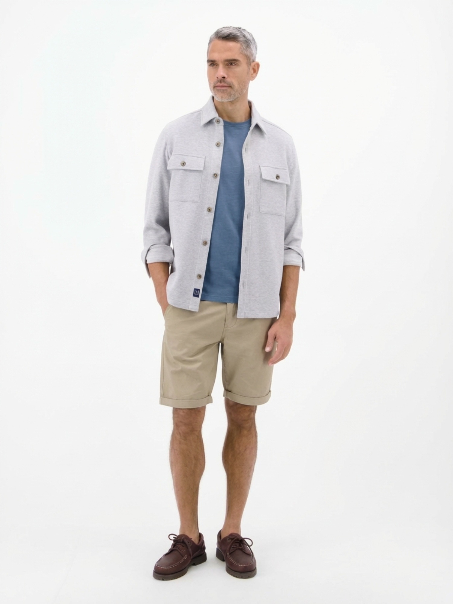 LERROS Chinoshorts »Kurze Chino aus leichtem Baumwollmix«