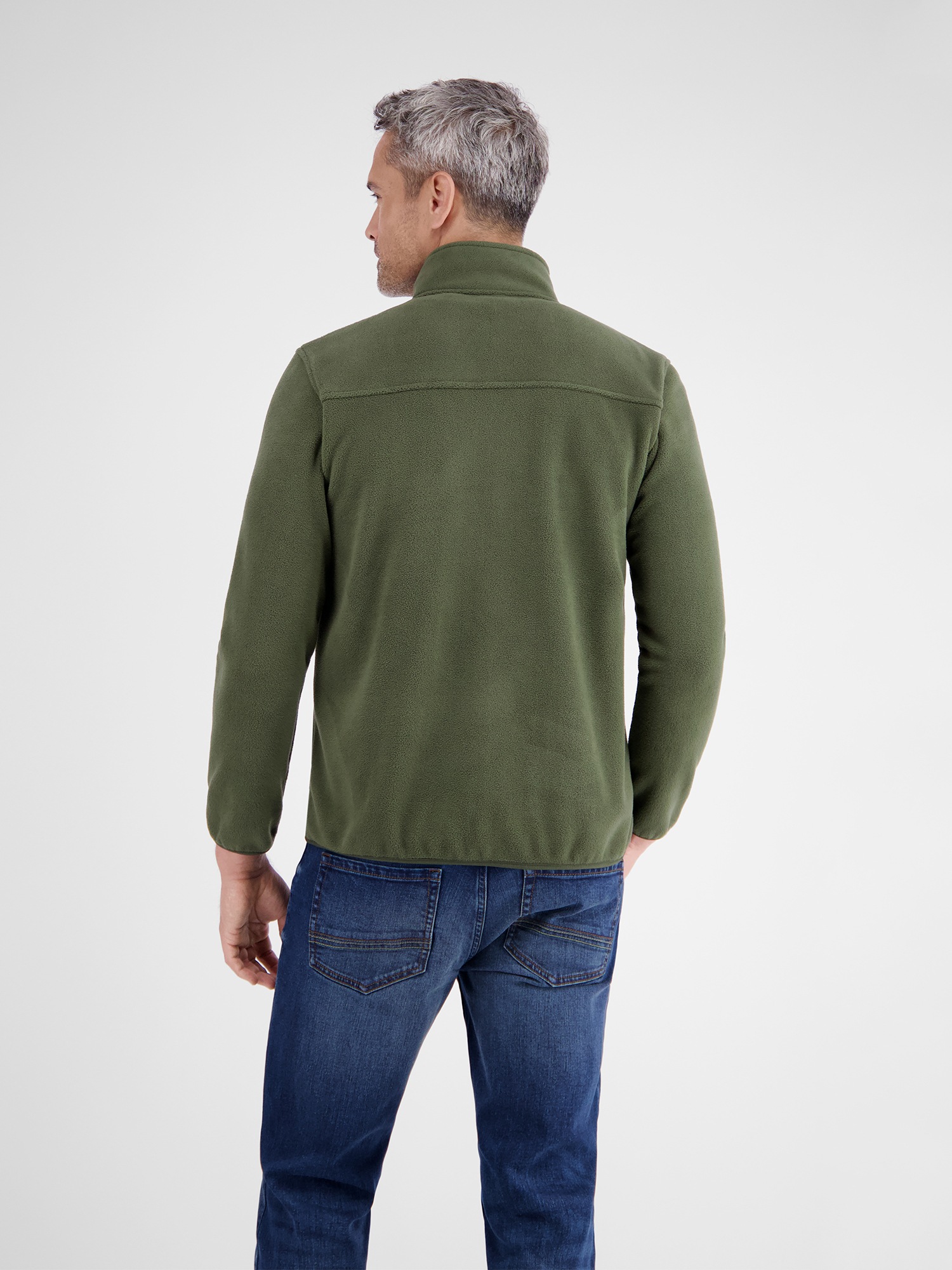 LERROS Sweatjacke »LERROS Polar-Fleece Jacke, sportiv«