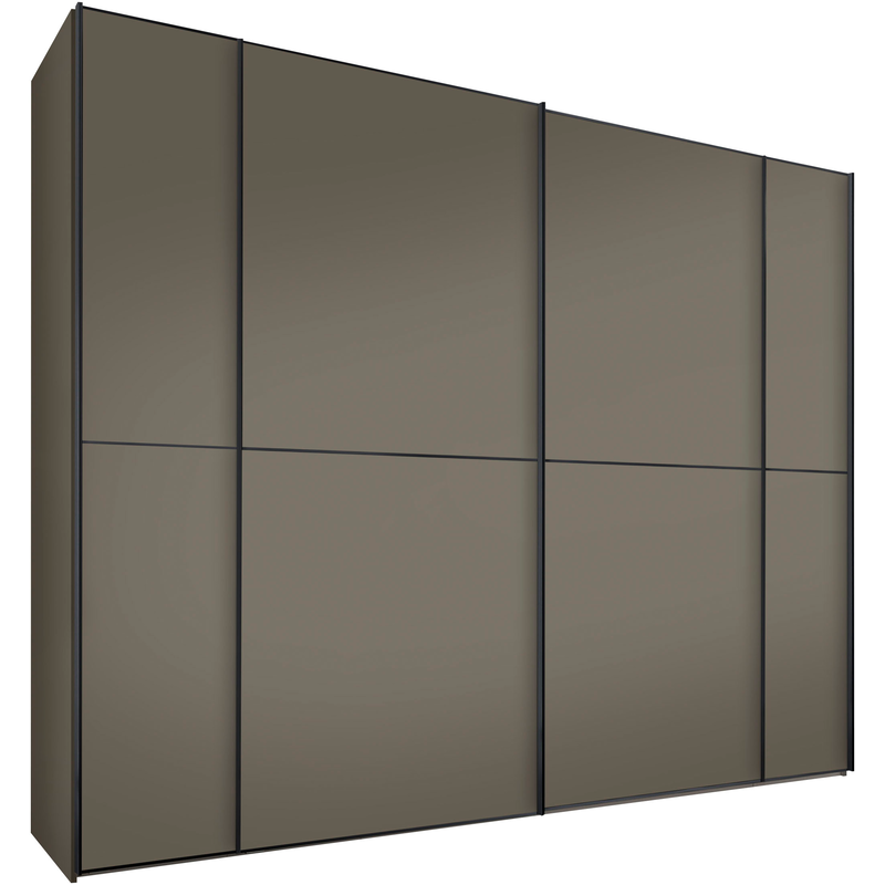 STAUD Schwebetürenschrank »Sonett 200 G, Made in Germany« mit vier verschiedenen Ausstattungsvarianten Mocca