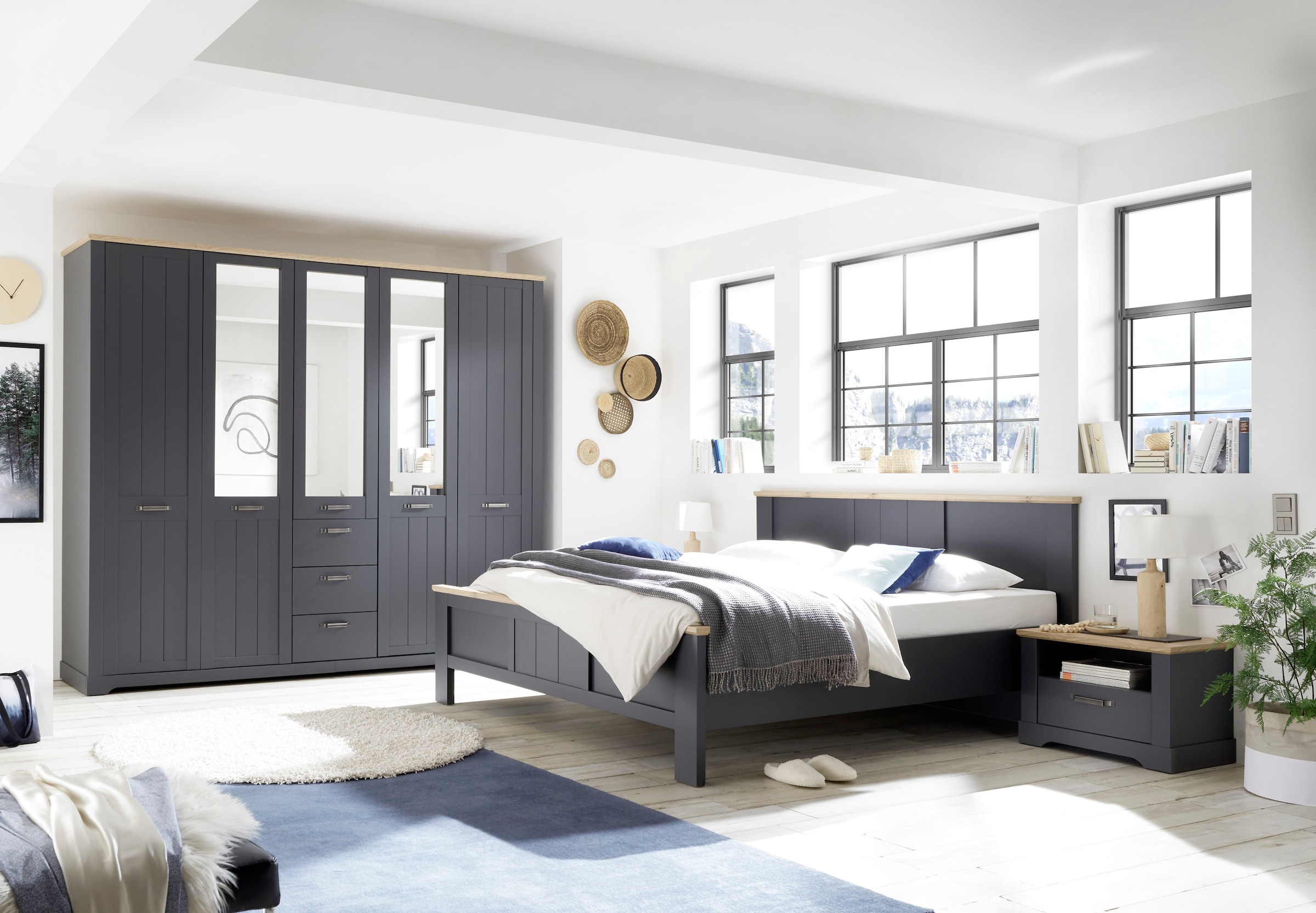 Schlafkontor Kleiderschrank »Elastir«, im Landhausstil
