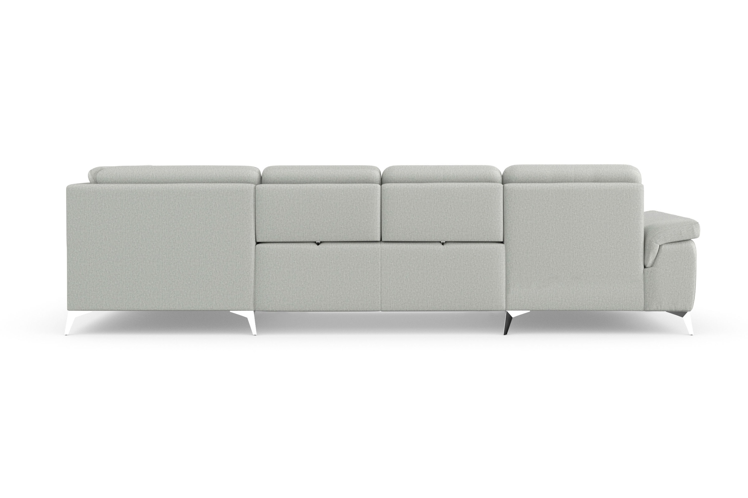 sit&more Wohnlandschaft »Padua U-Form«, inklusive Sitztiefenverstellung, Armteilfunktion und Federkern