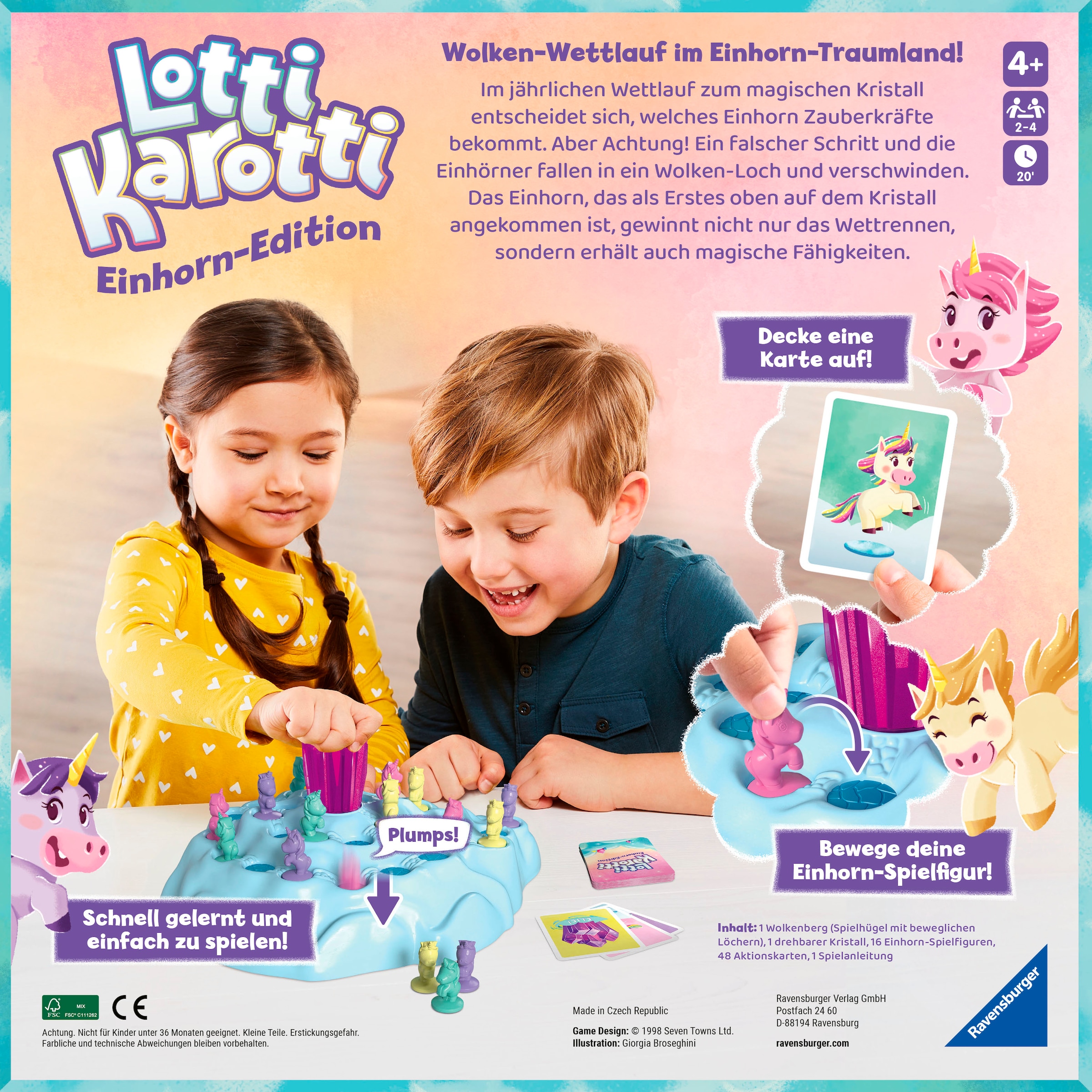 Ravensburger Spiel »Lotti Karotti - Einhorn Edition«, Made in Europe