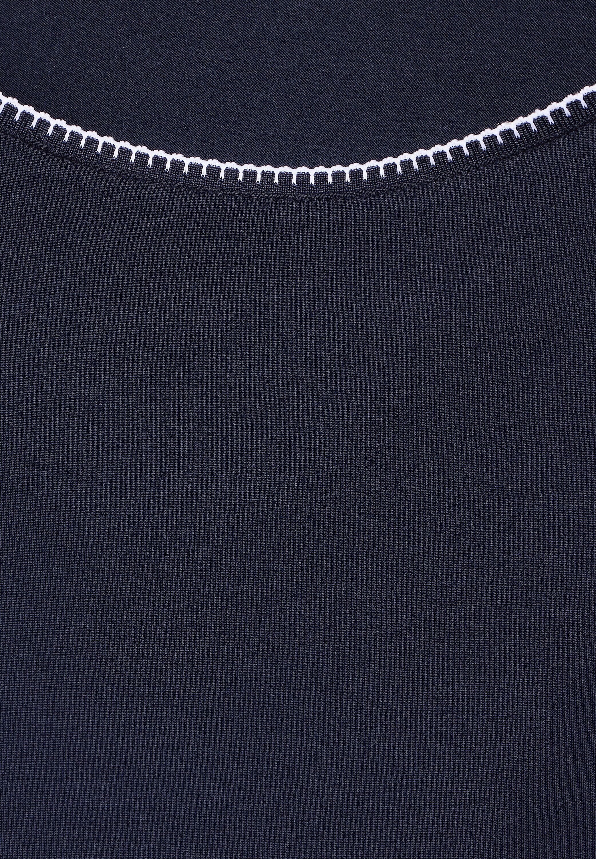 STREET ONE Shirttop, mit Paspelband