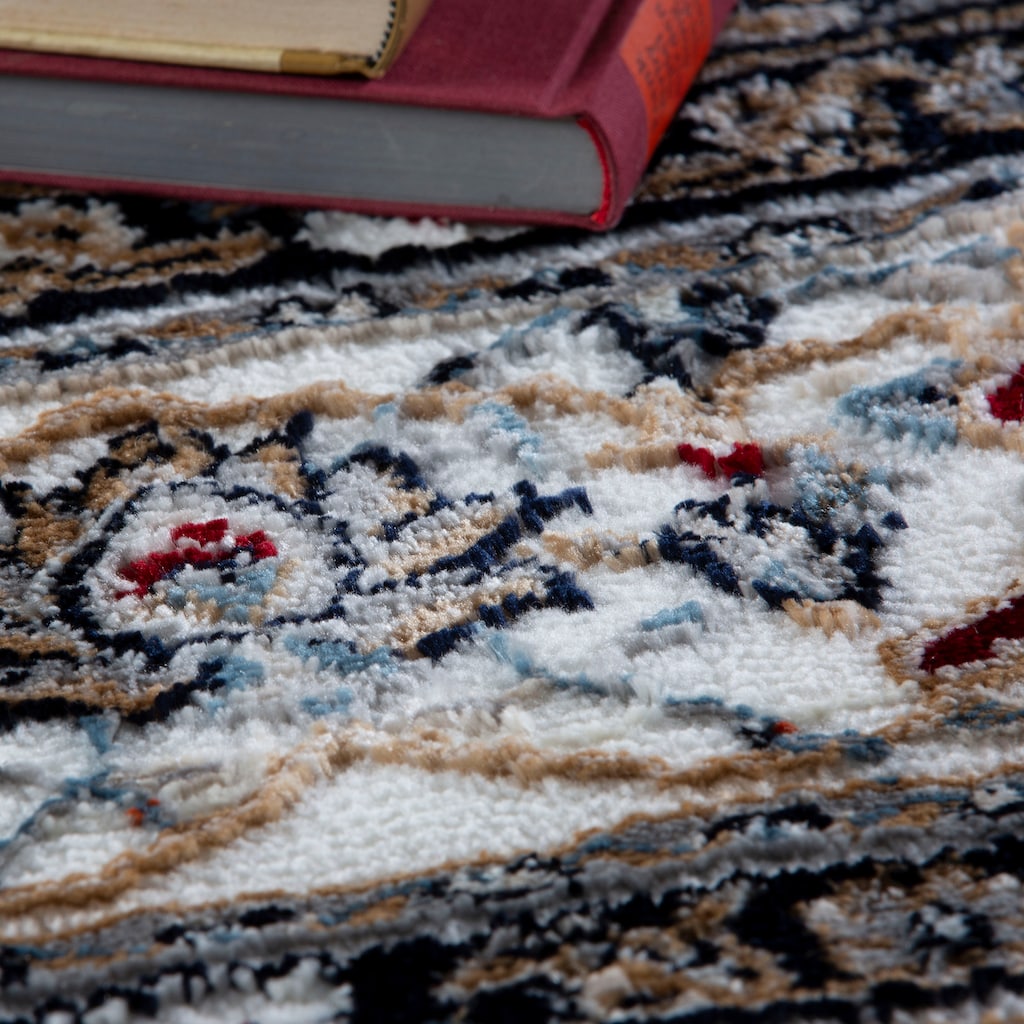 Obsession Teppich »Isfahan 740«, rechteckig, 11 mm Höhe, Orient-Optik, ideal im Wohnzimmer & Schlafzimmer