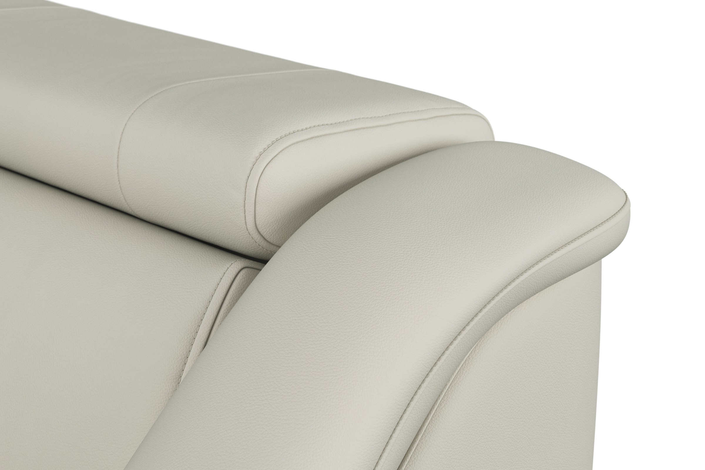 sit&more Ecksofa »Freetown L-Form«, inklusive Kopfteilverstellung und komfortablem Federkern