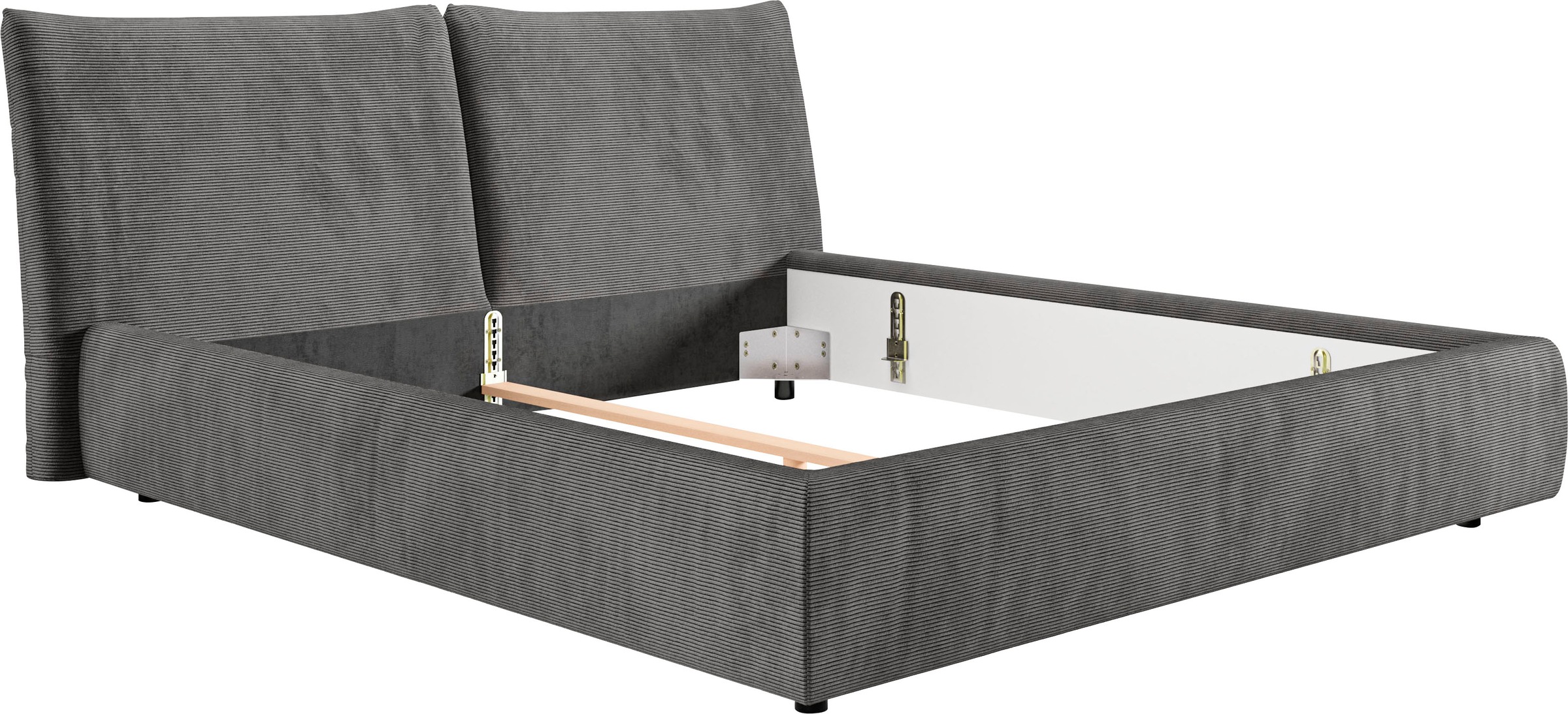 PLACES OF STYLE Polsterbett "Priora in 4 Breiten bis 200cm" auch in NaturLE günstig online kaufen