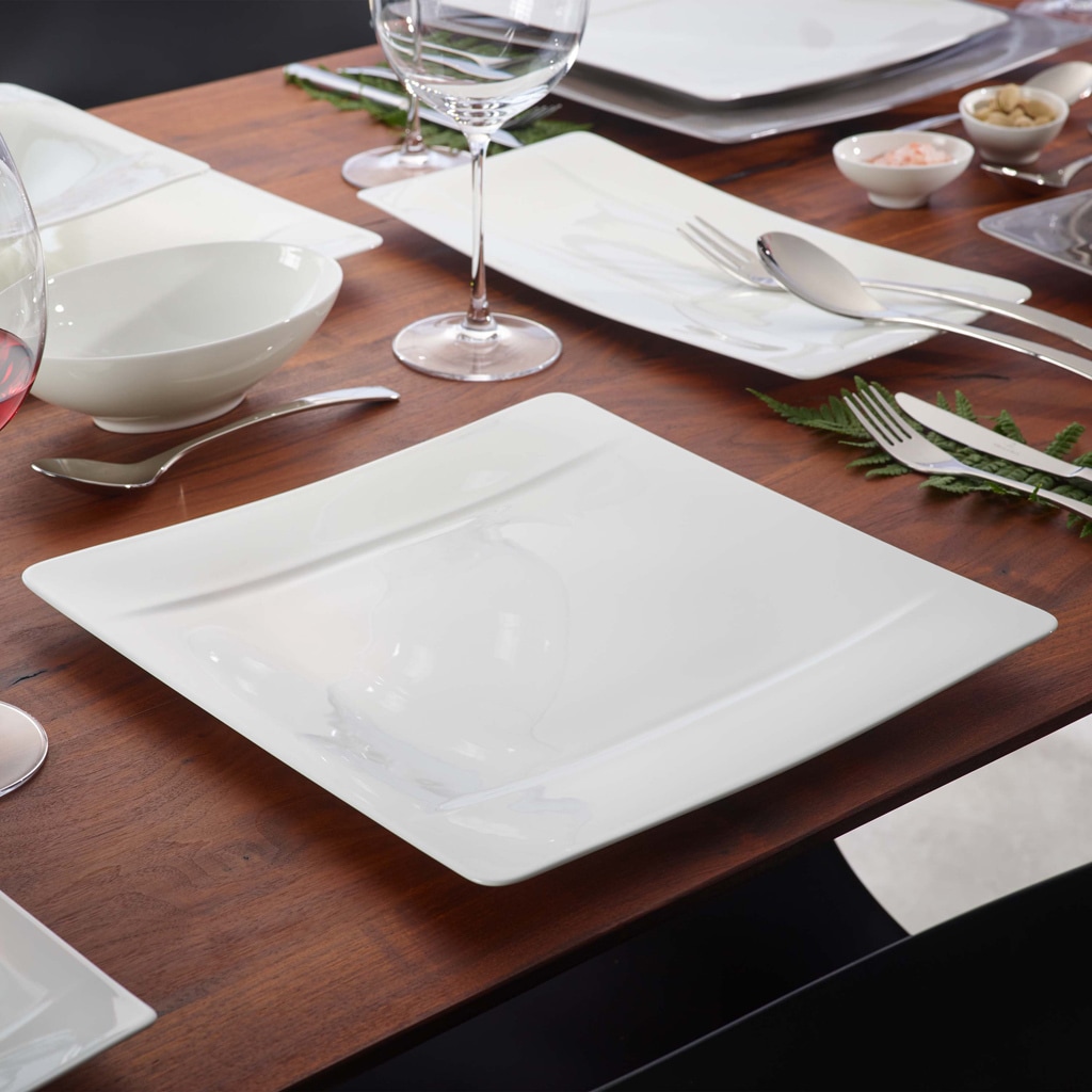 Villeroy & Boch Speiseteller »Gourmetteller Modern Grace 31 x 31 cm weiß«