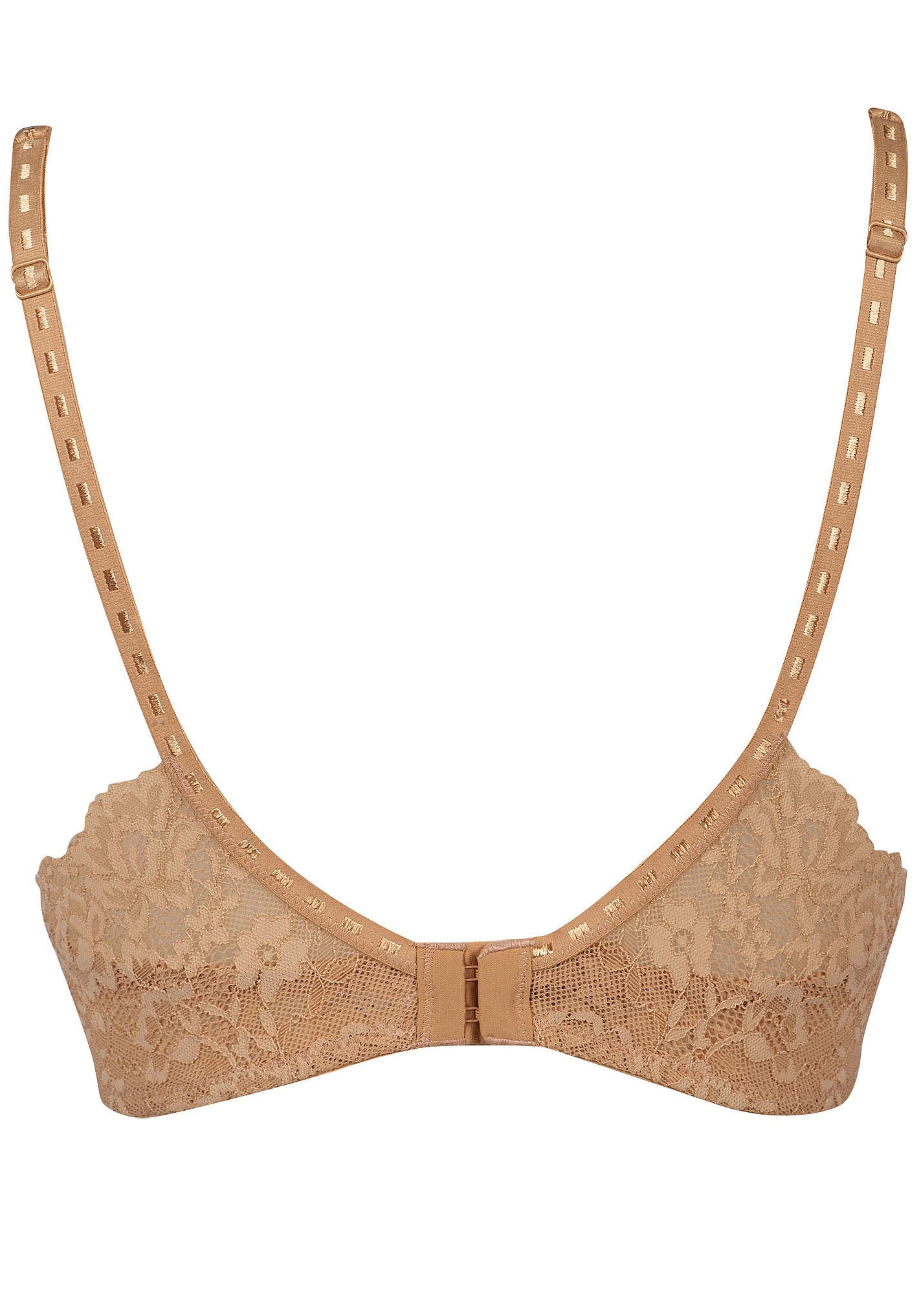 After Eden Außenträger-BH »MOLLY« halbe Schale, mit Bügel, verstellbare Träger, mit Spitze, mit Schleife