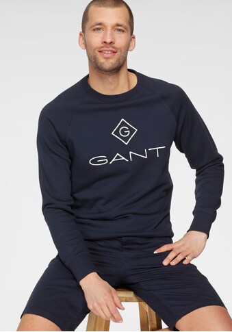 Gant Sweatshirt »LOCK UP C-NECK SWEAT«, Bündchenabschlüsse kaufen