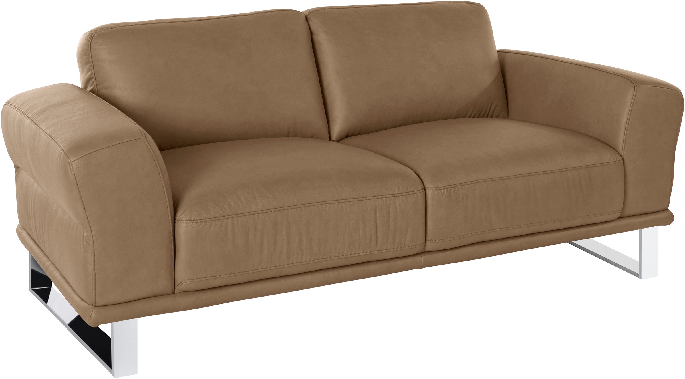 W.SCHILLIG 2-Sitzer »montanaa«, mit Metallkufen in Chrom glänzend, Breite 192 cm