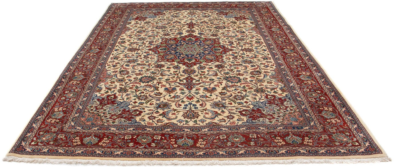 morgenland Wollteppich »Golpayegan Medaillon Beige 303 x 208 cm«, rechtecki günstig online kaufen