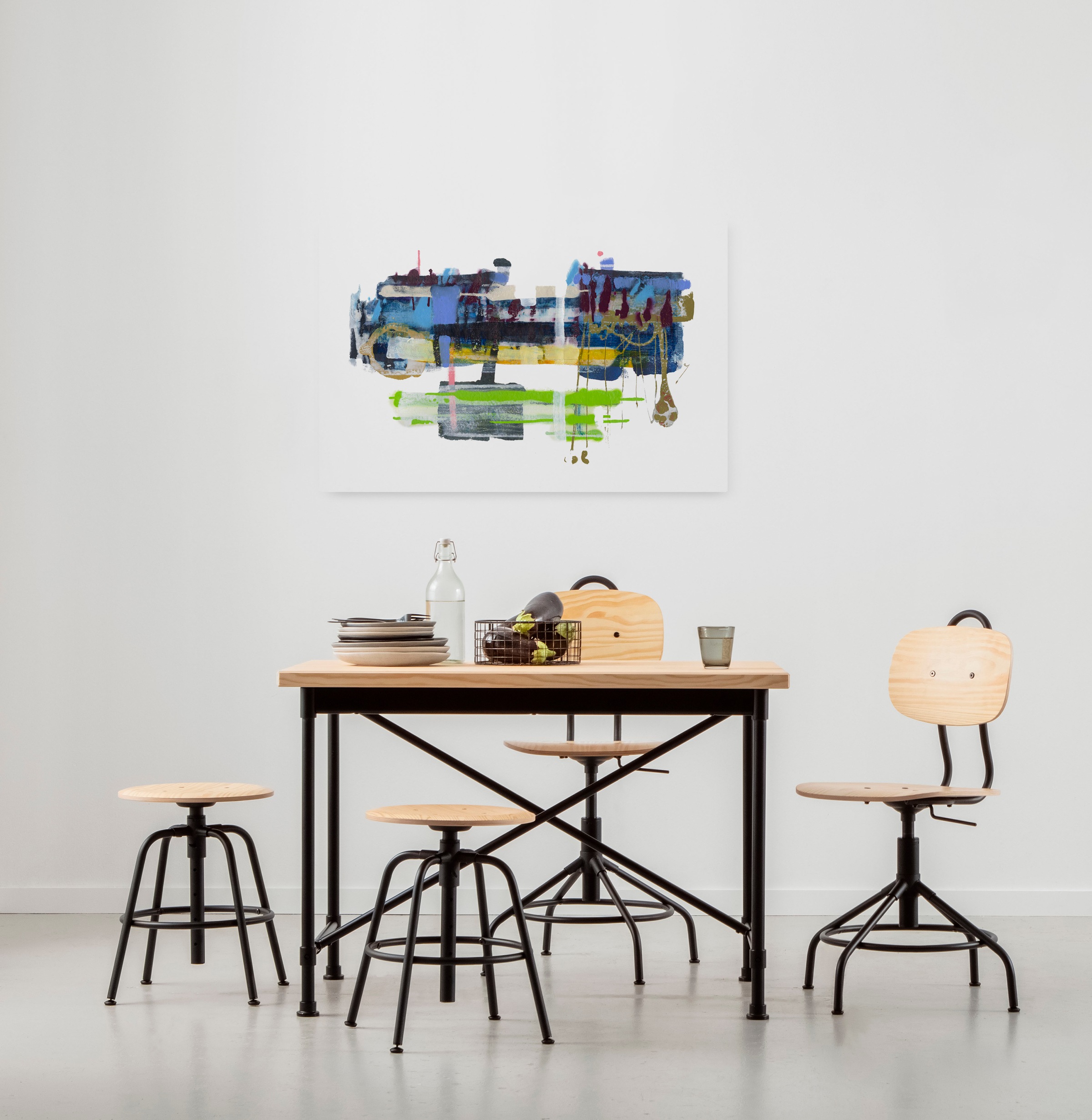 Komar Leinwandbild »Flying Car - Größe 60 x 90 cm« Natur 1 Stk. tlg. Keilra günstig online kaufen