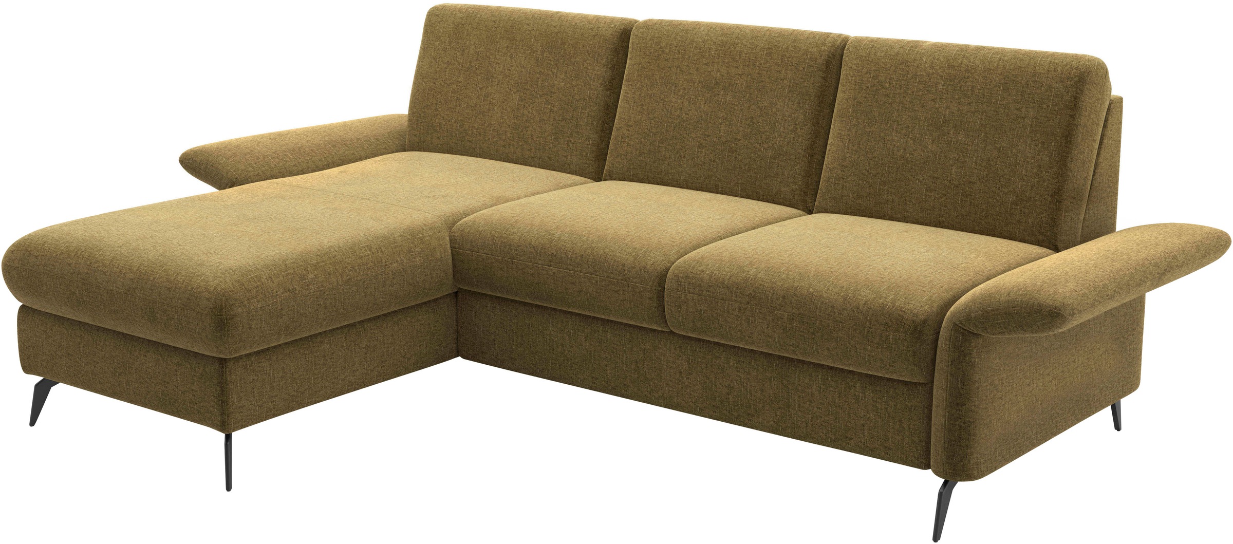 Home affaire Ecksofa »Rochelle«, optional: Armteilverstellung, klappbar, Bettkasen