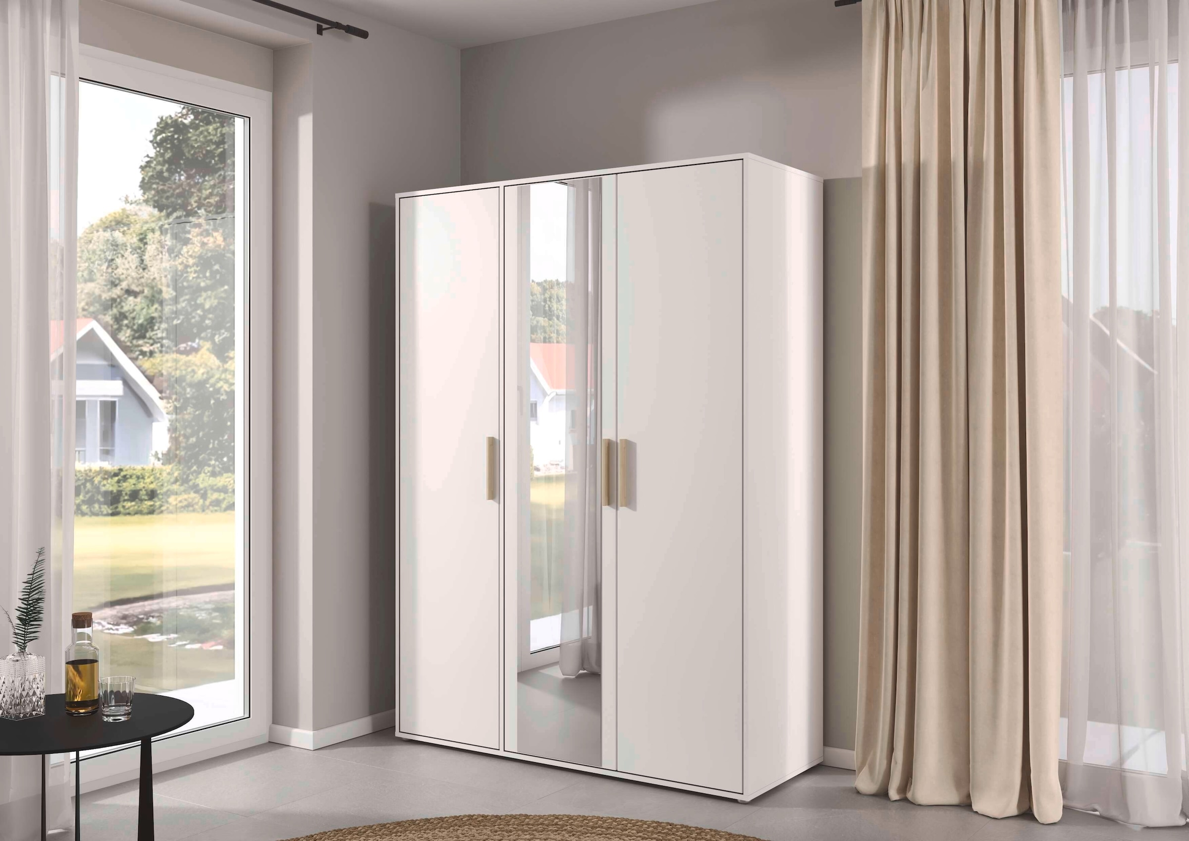 INOSIGN BY RAUCH Kleiderschrank »Schrank Garderobe Schlafzimmer Stauraum PAULLY TOPSELLER Wäscheschrank«, (mit 3 unterschiedlichen Griff-Varianten), OTTOS CHOICE 3 Griffvarianten MADE IN GERMANY