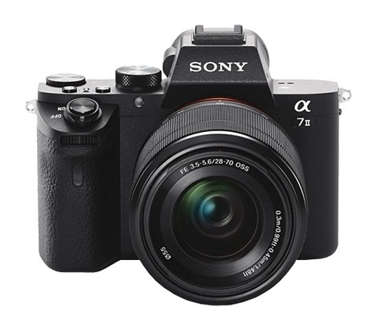 Sony Systemkamera »Alpha 7 II«, SEL-2870, 24,3 MP, WLAN (Wi-Fi)-NFC, Spiegellose Vollformat-Kamera