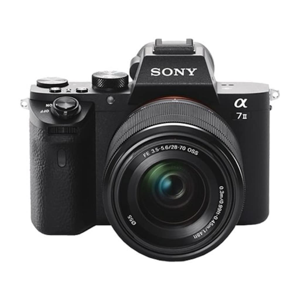 Sony Systemkamera »A7 II«, SEL-2870, 24,3 MP, WLAN (Wi-Fi)-NFC