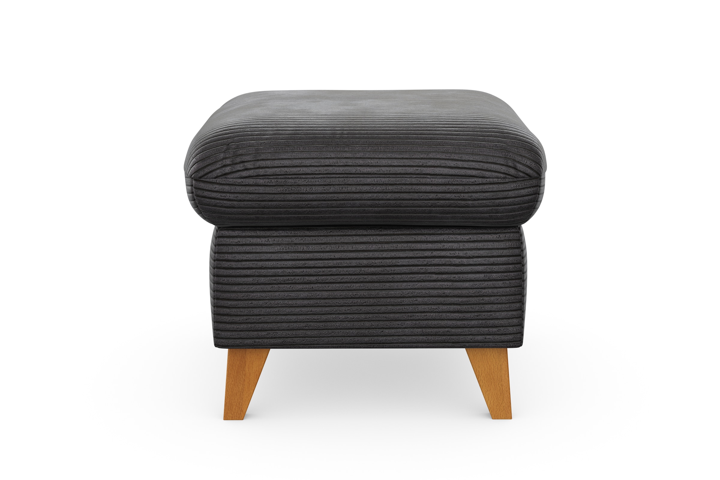 Home affaire Polsterhocker »Trelleborg« mit Cord-Bezug, mit Staufach, inkl. Federkern-Polsterung