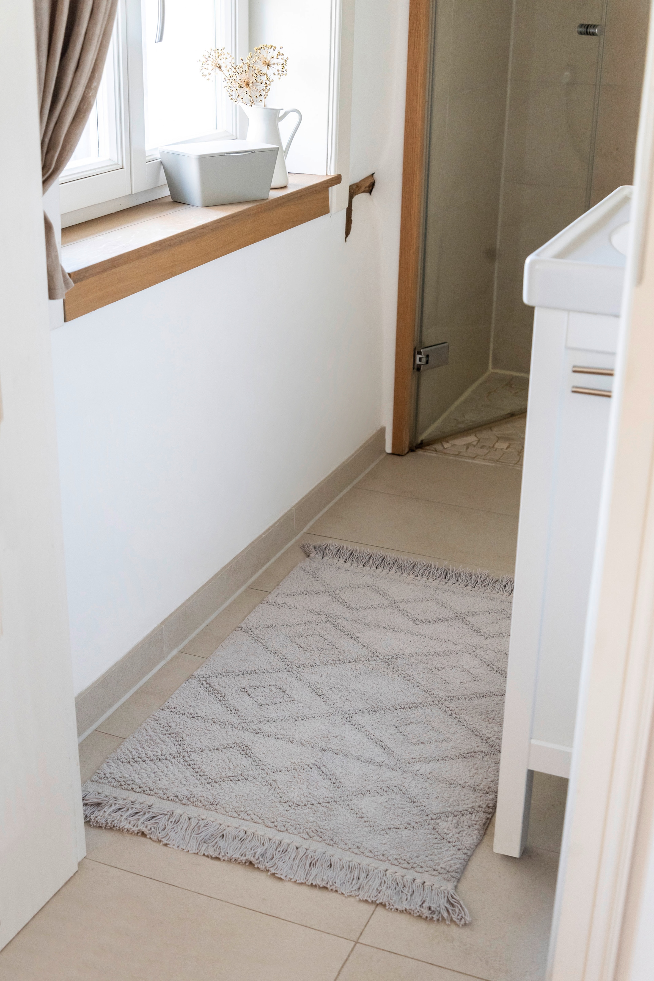 WENKO Badematte »Urla« Höhe 10 mm BxL: 60 x 90 cm