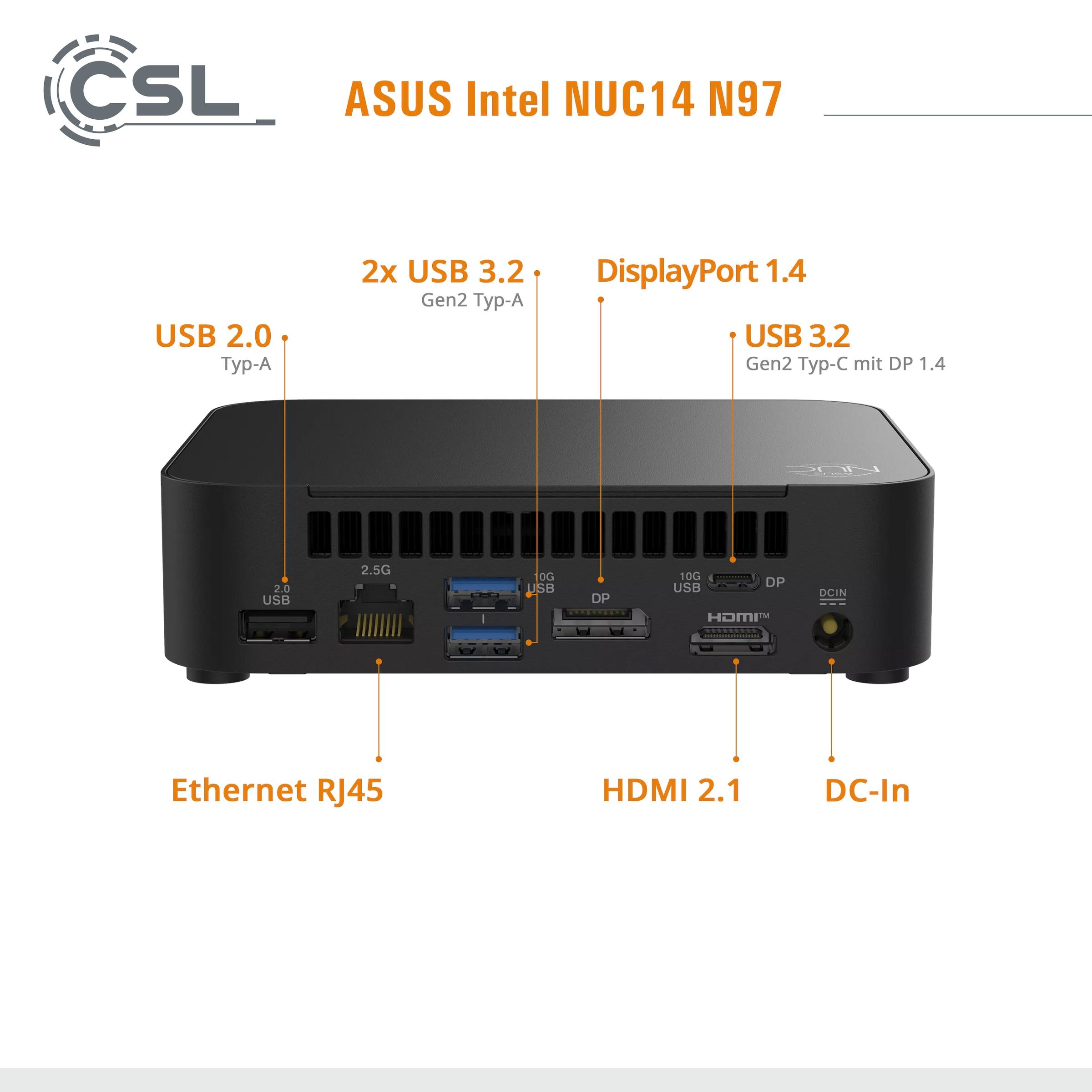 CSL PC »ASUS NUC14 N97«