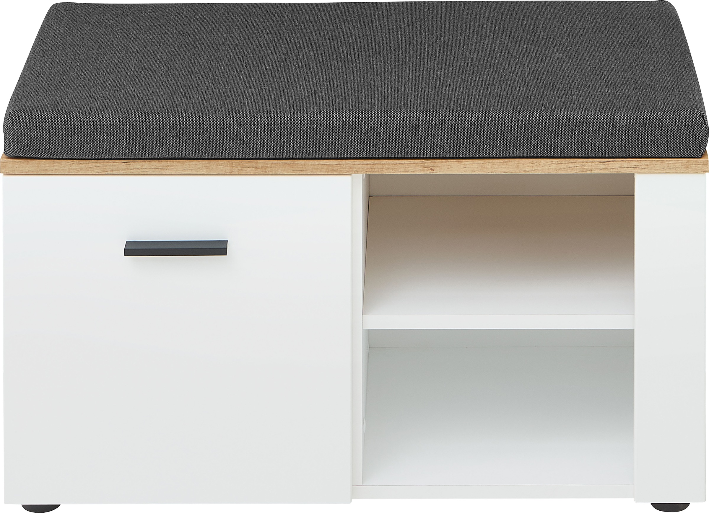Innostyle Bank »Sparks Schuhbank, 80x47x38cm (B/H/T)«, (1 St.), 1 türig, 2 Böden, Softclose, 1 Sitzkissen