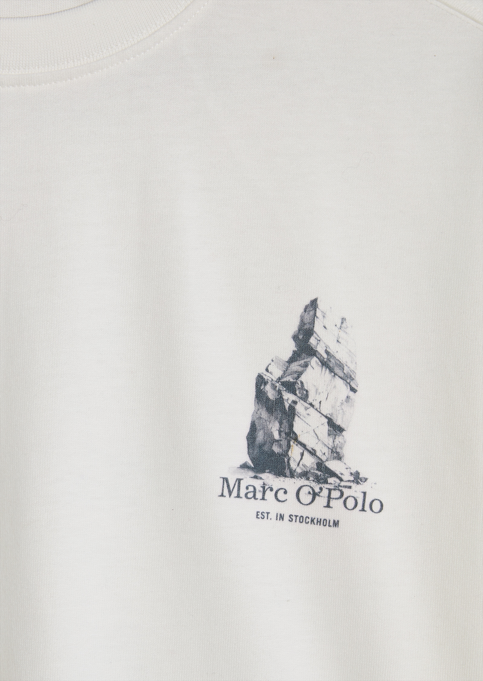 Marc O'Polo T-Shirt »Kn.-T-Shirt« mit großem Rückenprint