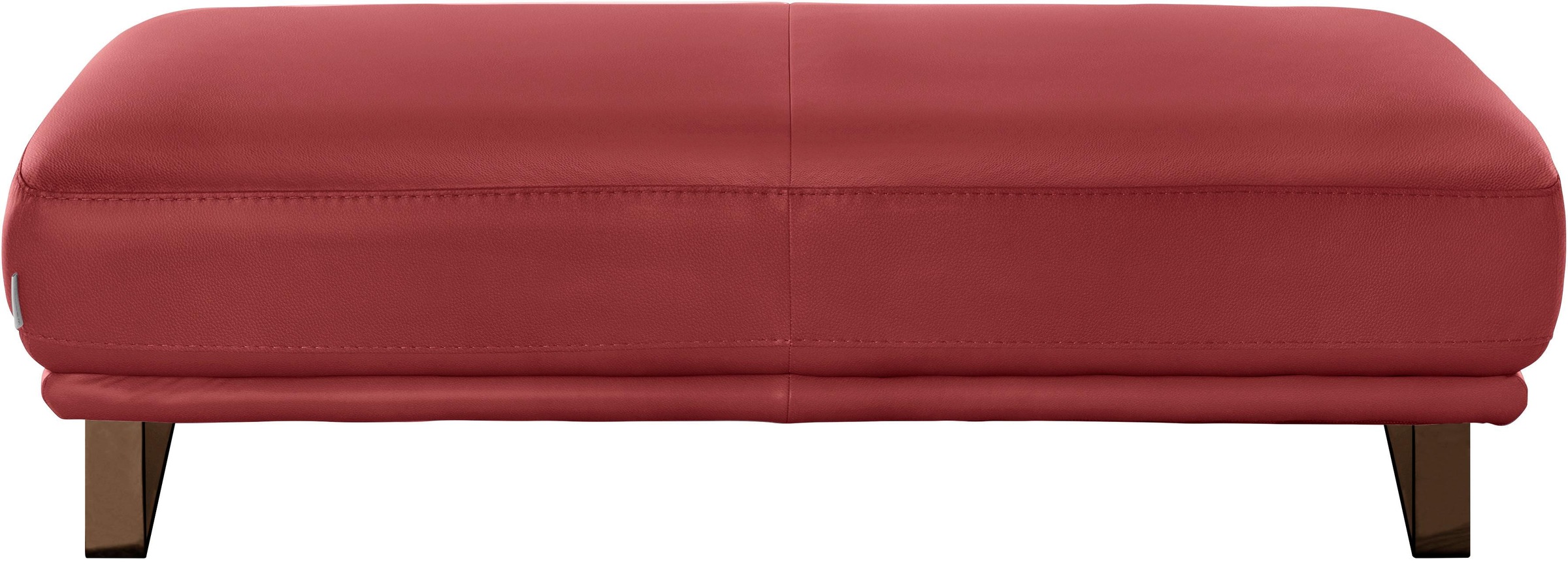 W.SCHILLIG Hocker »montanaa«, mit Metallkufen in Bronze pulverbeschichtet, Breite 141 cm