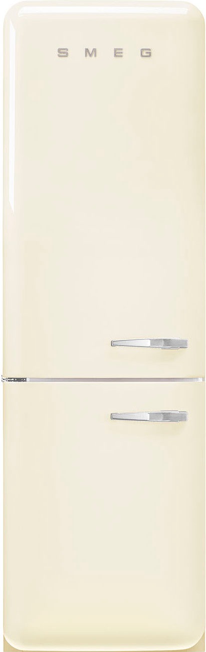 SMEG Kühl-/Gefrierkombination FAB32 »FAB32LCR5« 196, 8 cm hoch 60, 1 cm breit creme 50`s Retro-Style