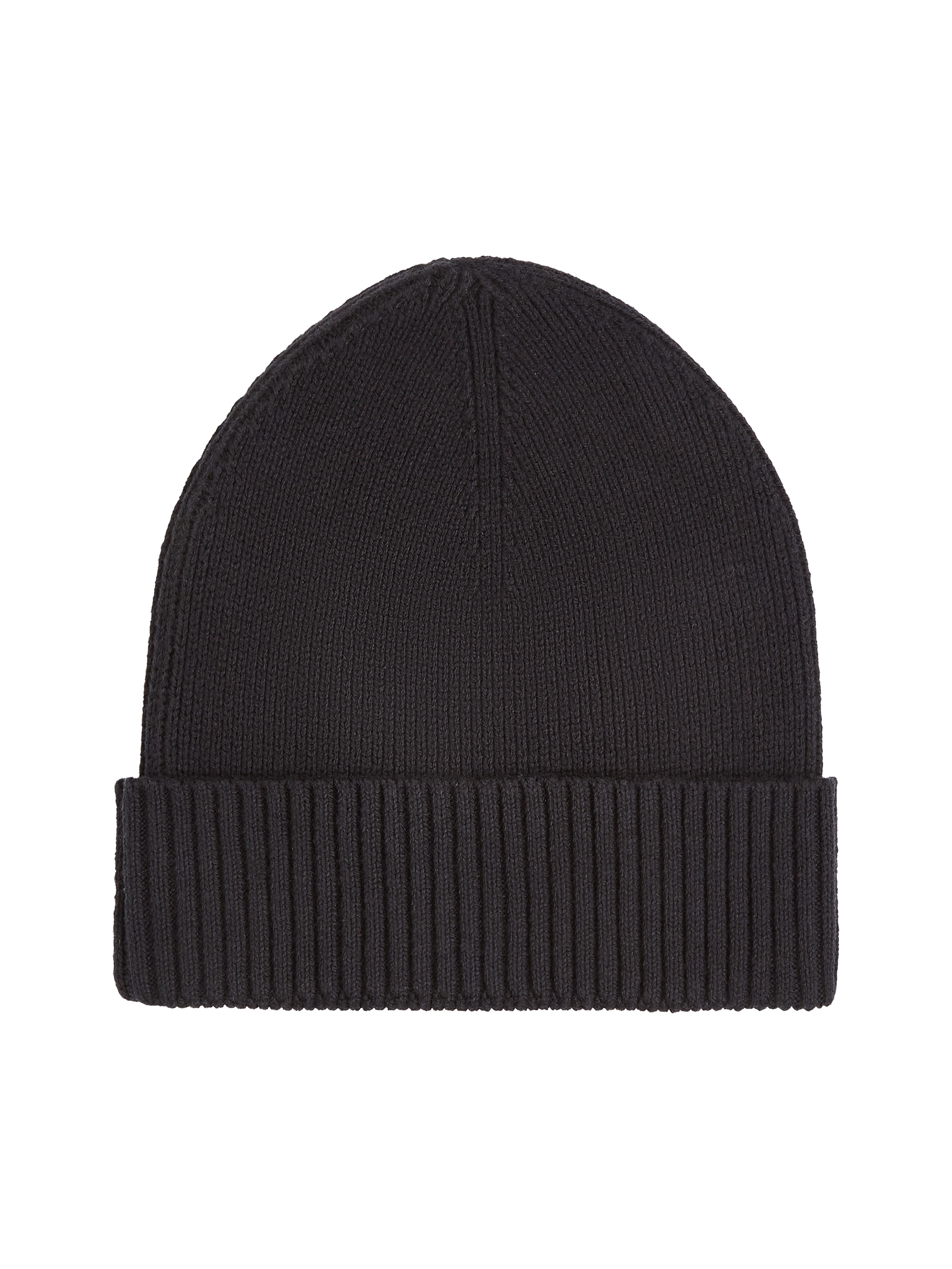 Tommy Hilfiger Strickmütze »TH FLAG PIMA COTTON BEANIE«, mit Logostickerei