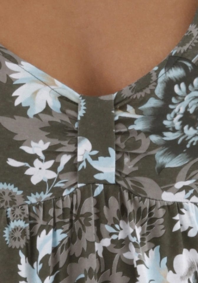 Raffung mit SELECTED Brustbereich Tunika, im Aniston